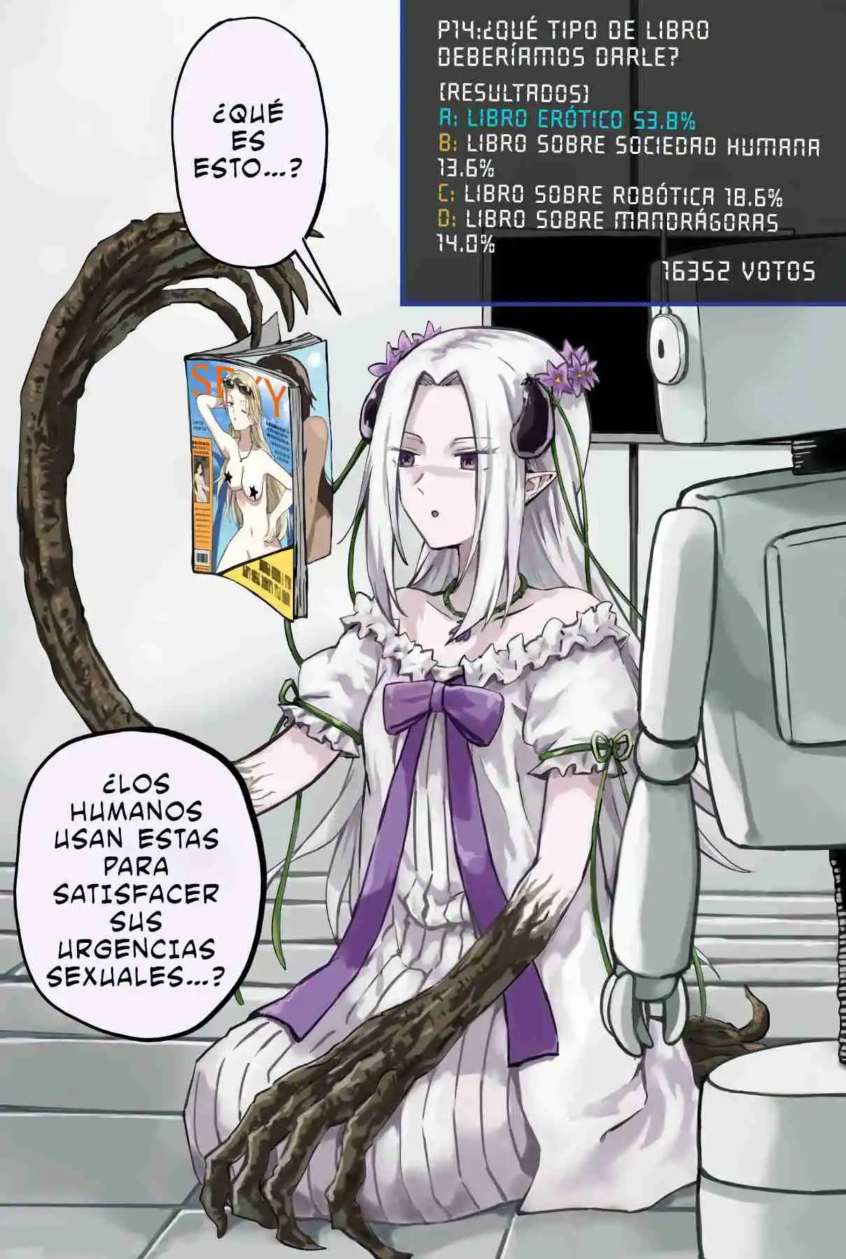 Raising An Eggplant Girl Using Online Polls - Capítulo 17 - Página 1 - LectorTMOo