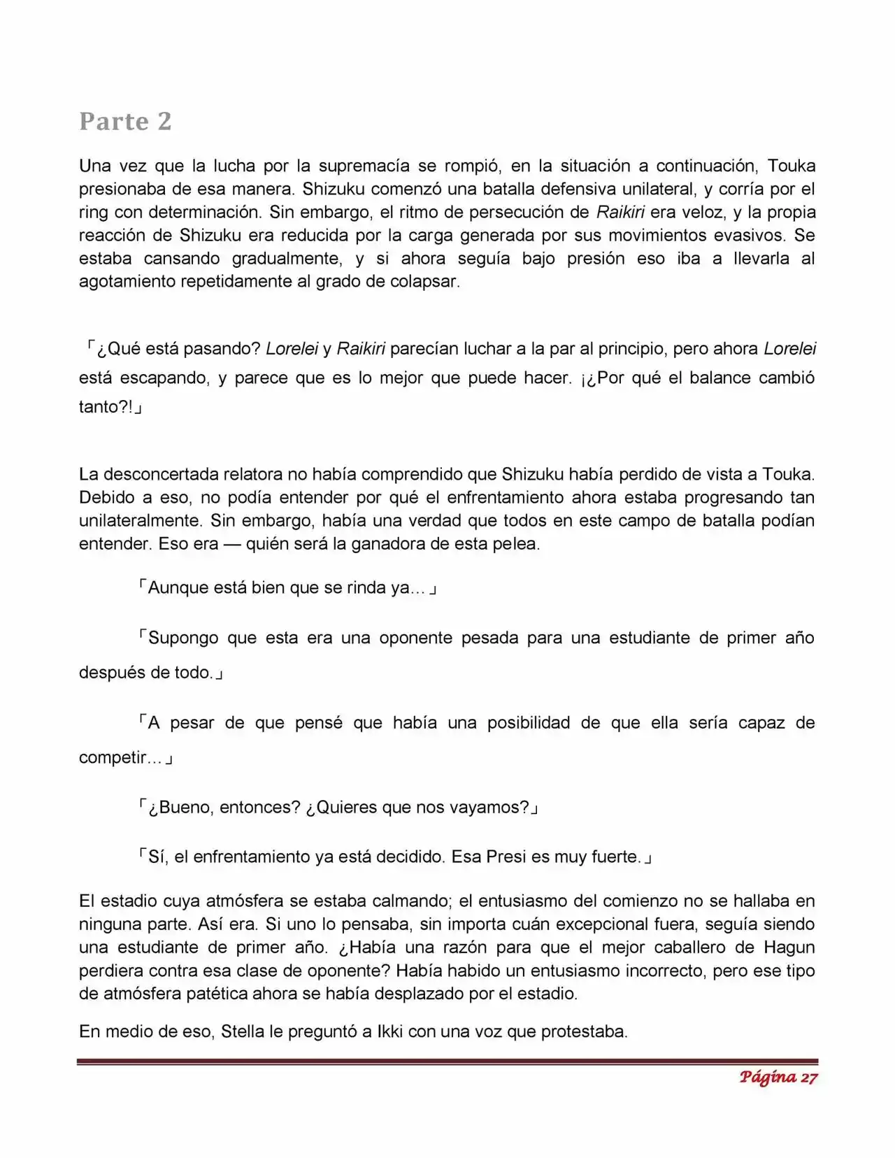 Rakudai Kishi No Cavalry (novela) - Capítulo 11 - Página 13 - LectorTMOo