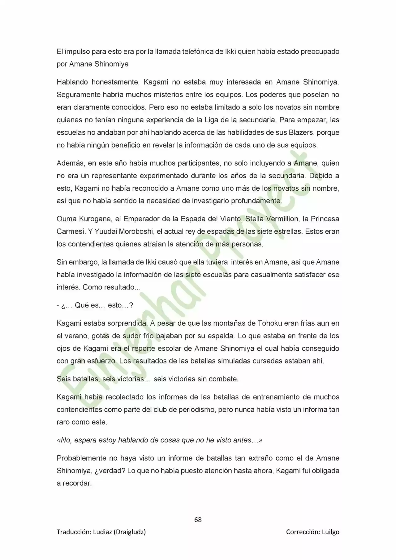 Rakudai Kishi No Cavalry (novela) - Capítulo 18 - Página 8 - LectorTMOo