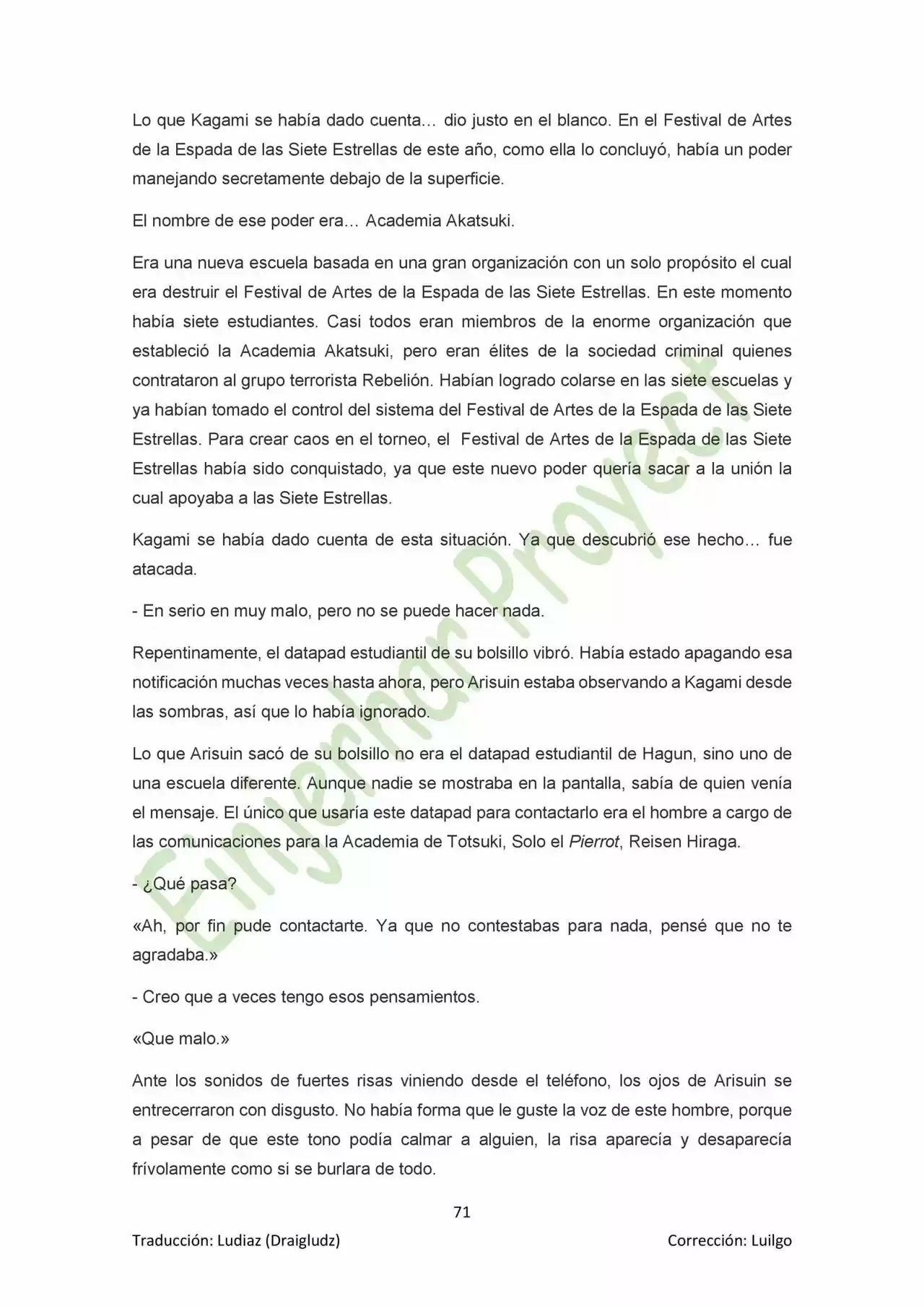 Rakudai Kishi No Cavalry (novela) - Capítulo 18 - Página 11 - LectorTMOo