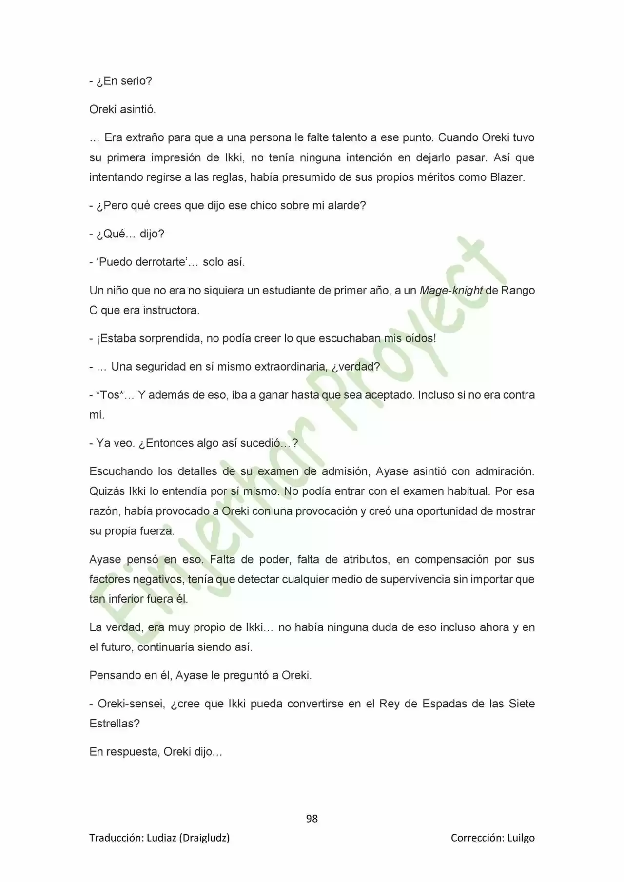 Rakudai Kishi No Cavalry (novela) - Capítulo 19 - Página 5 - LectorTMOo