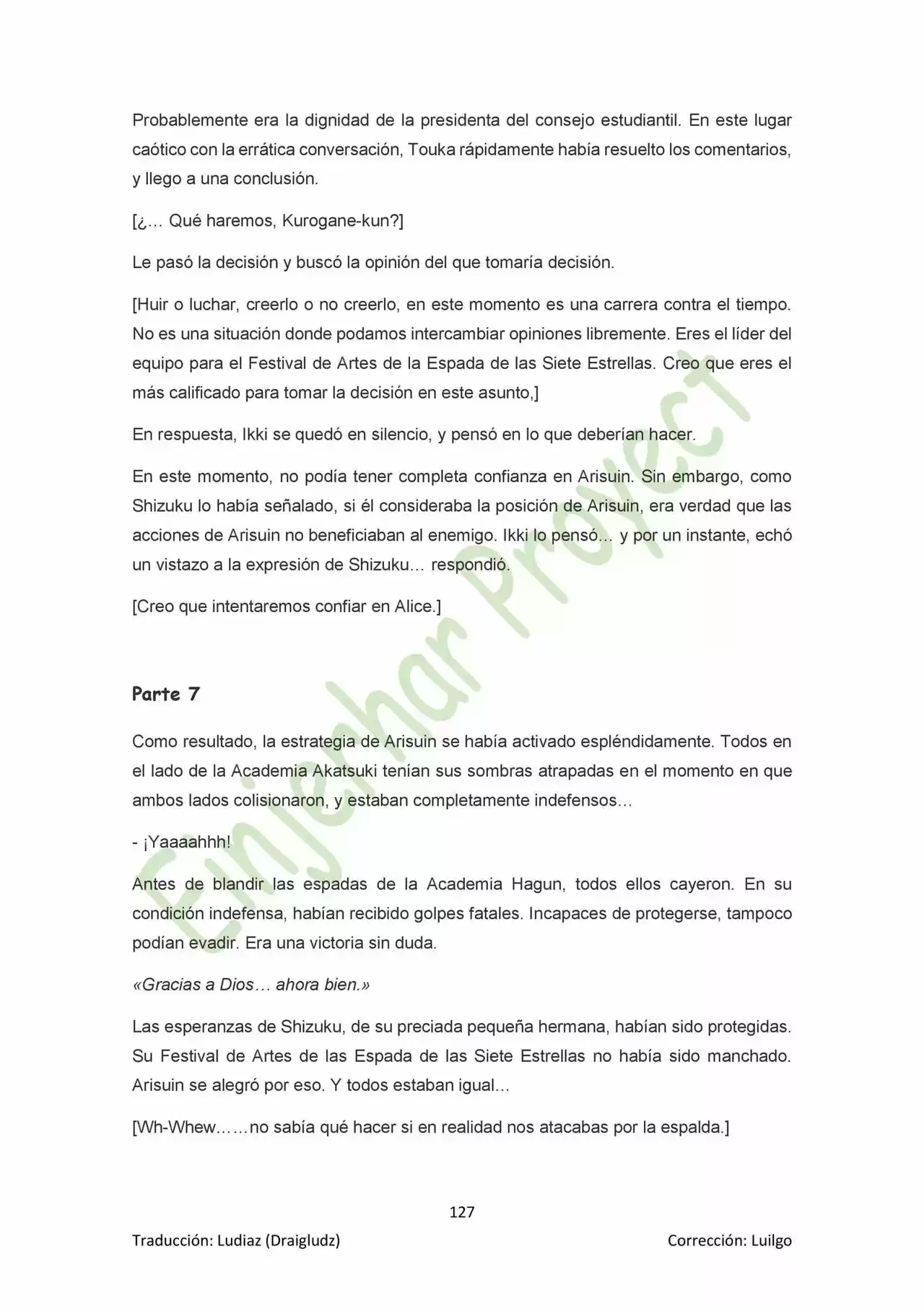 Rakudai Kishi No Cavalry (novela) - Capítulo 19 - Página 30 - LectorTMOo