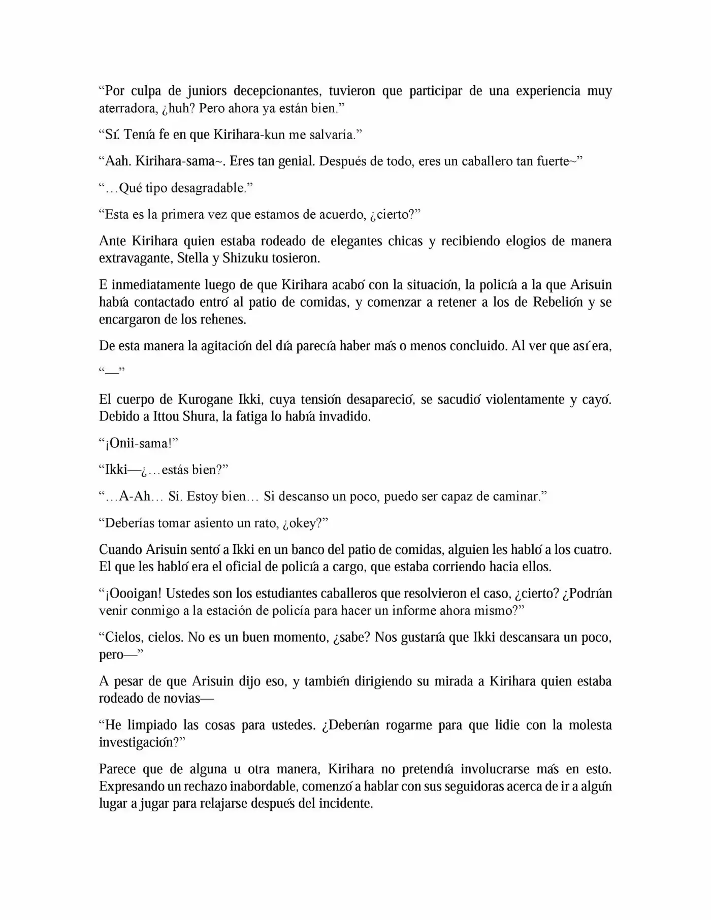 Rakudai Kishi No Cavalry (novela) - Capítulo 3 - Página 46 - LectorTMOo