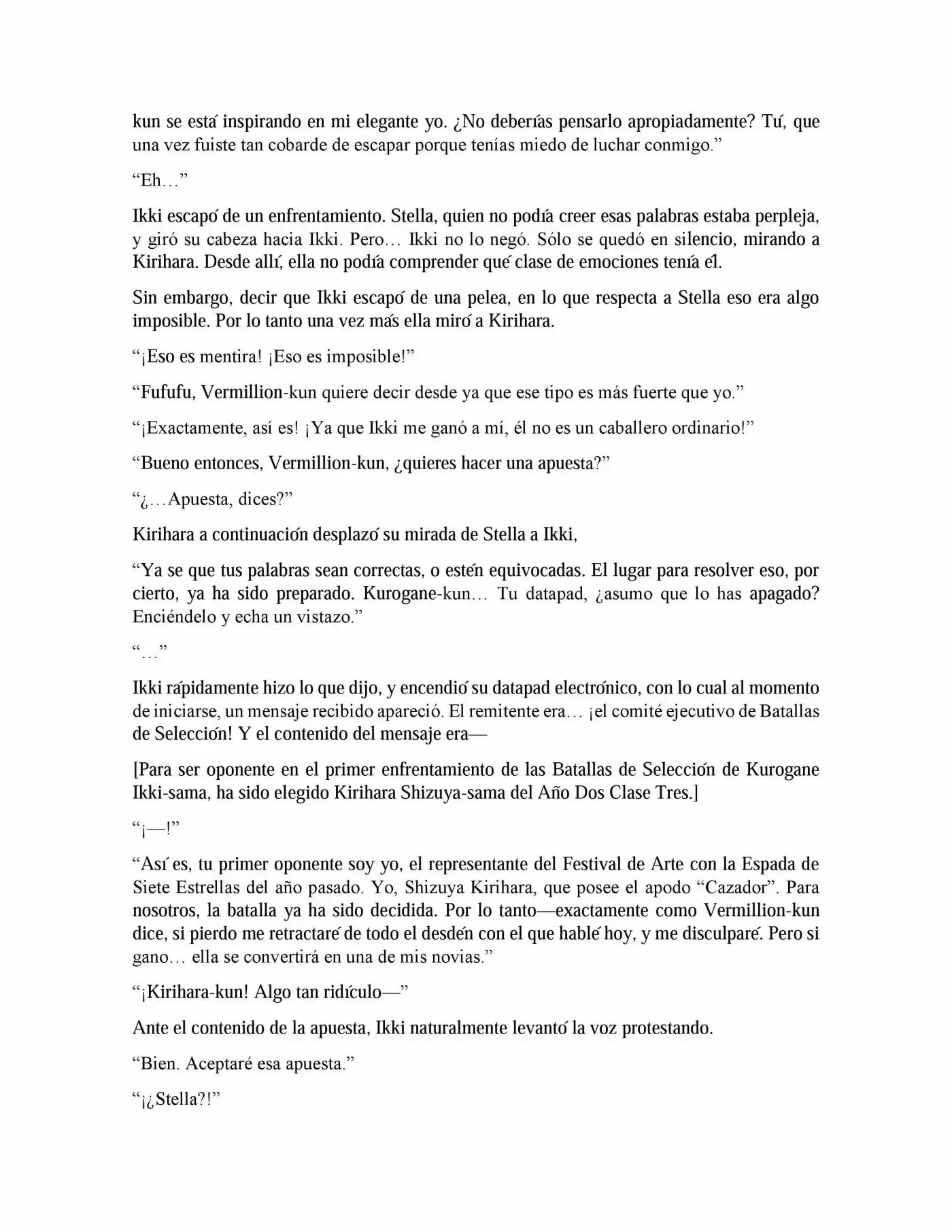 Rakudai Kishi No Cavalry (novela) - Capítulo 3 - Página 48 - LectorTMOo