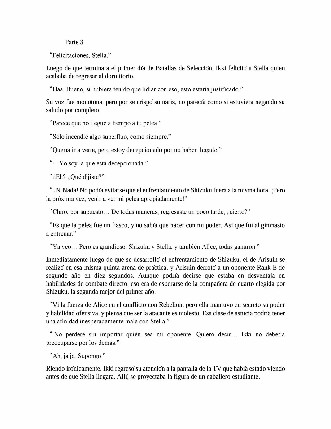 Rakudai Kishi No Cavalry (novela) - Capítulo 4 - Página 8 - LectorTMOo