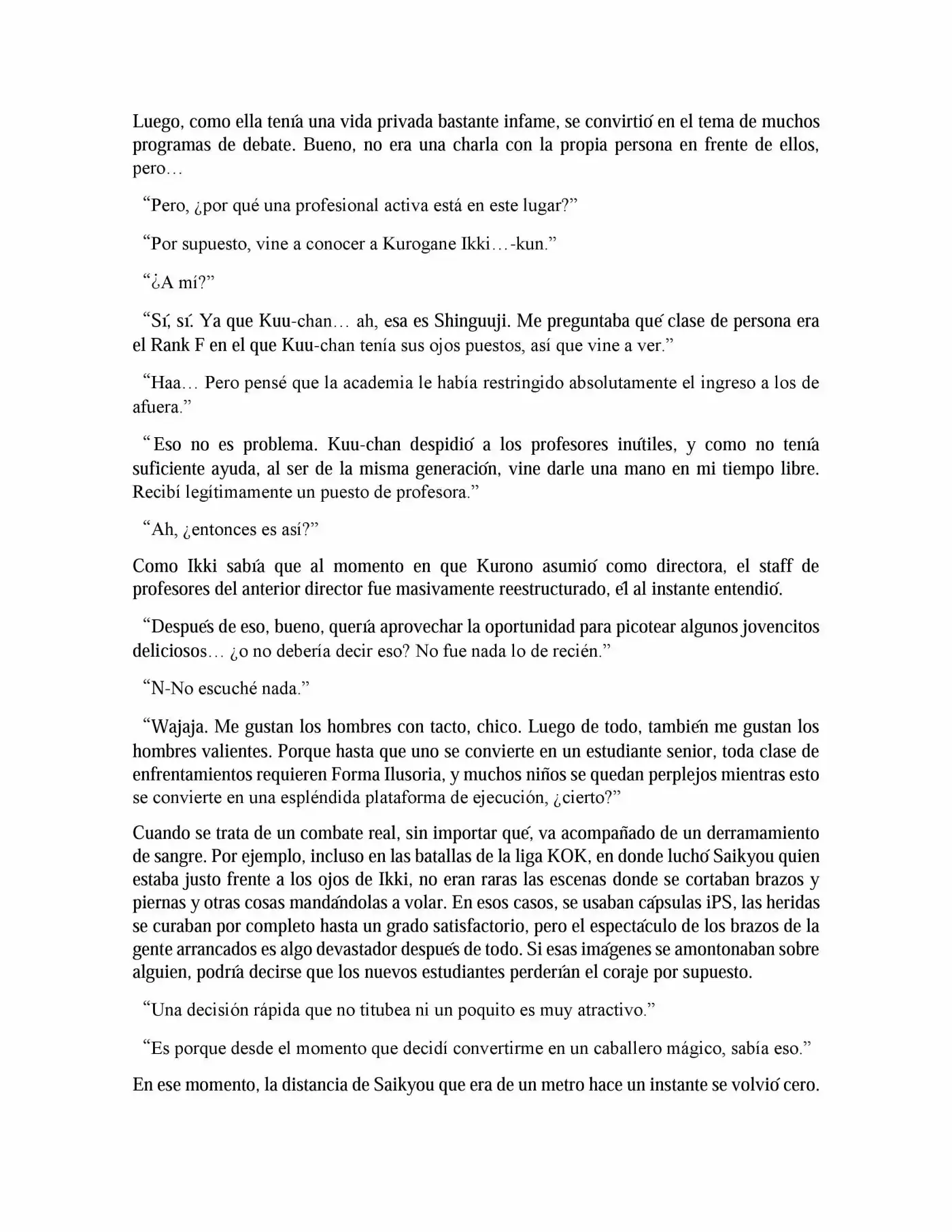 Rakudai Kishi No Cavalry (novela) - Capítulo 4 - Página 20 - LectorTMOo
