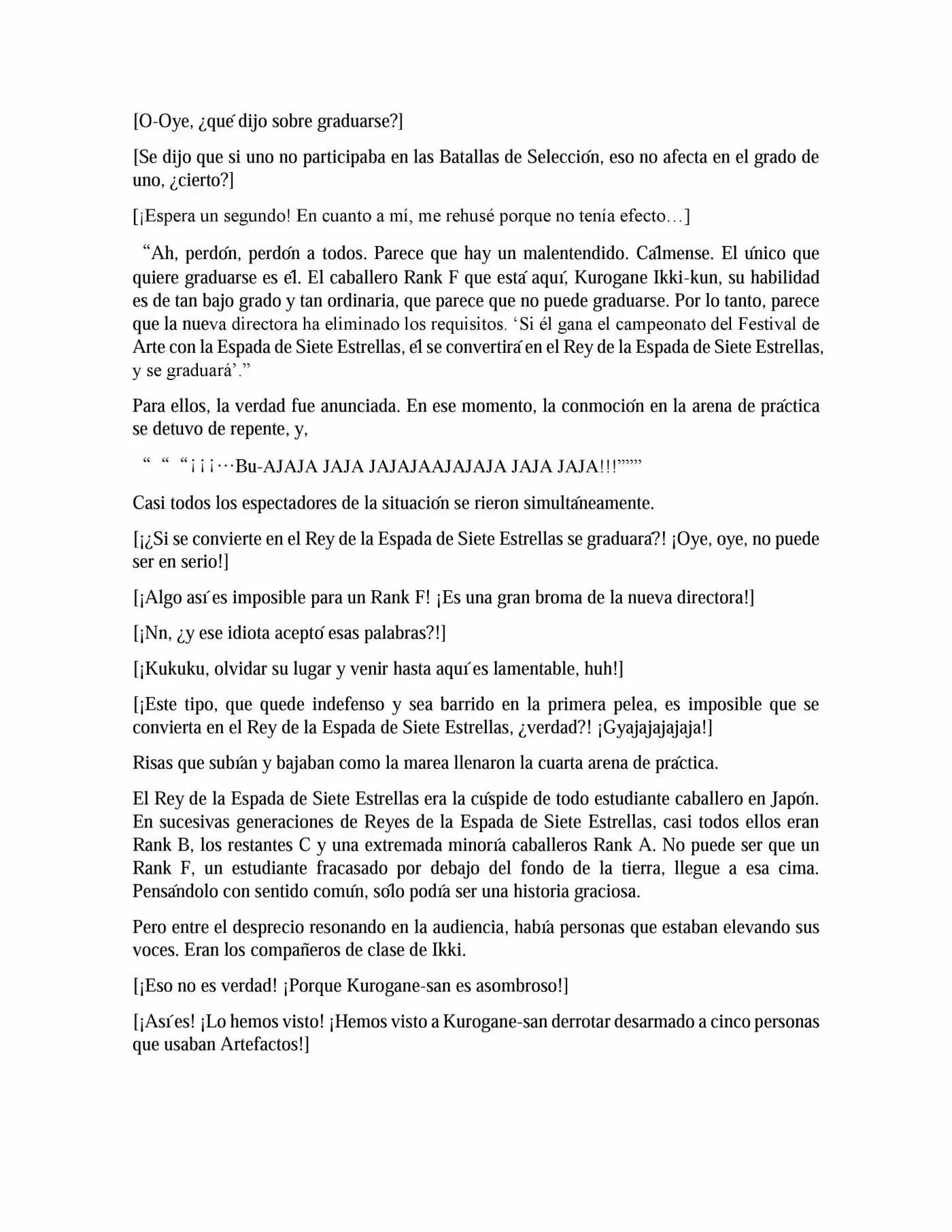 Rakudai Kishi No Cavalry (novela) - Capítulo 4 - Página 34 - LectorTMOo