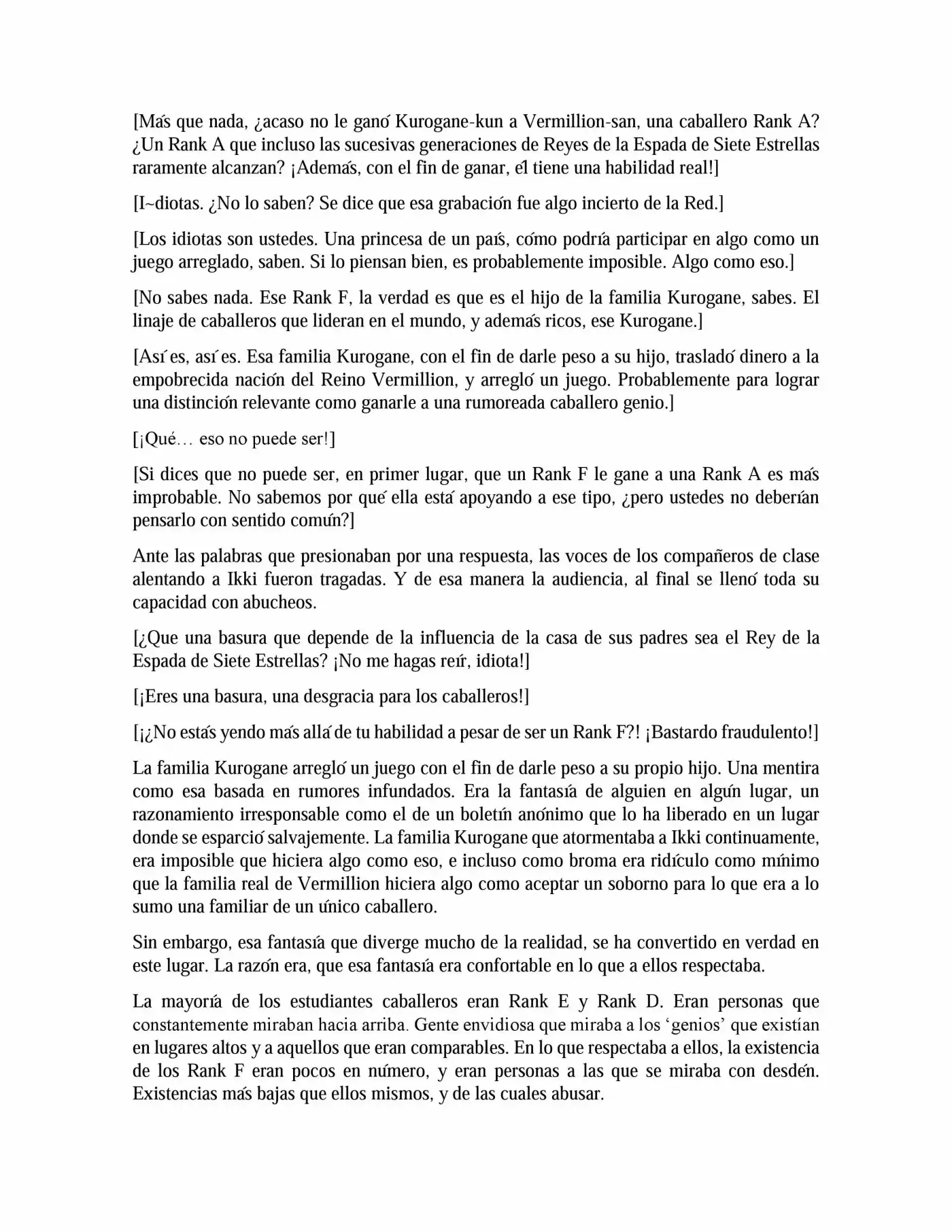 Rakudai Kishi No Cavalry (novela) - Capítulo 4 - Página 35 - LectorTMOo