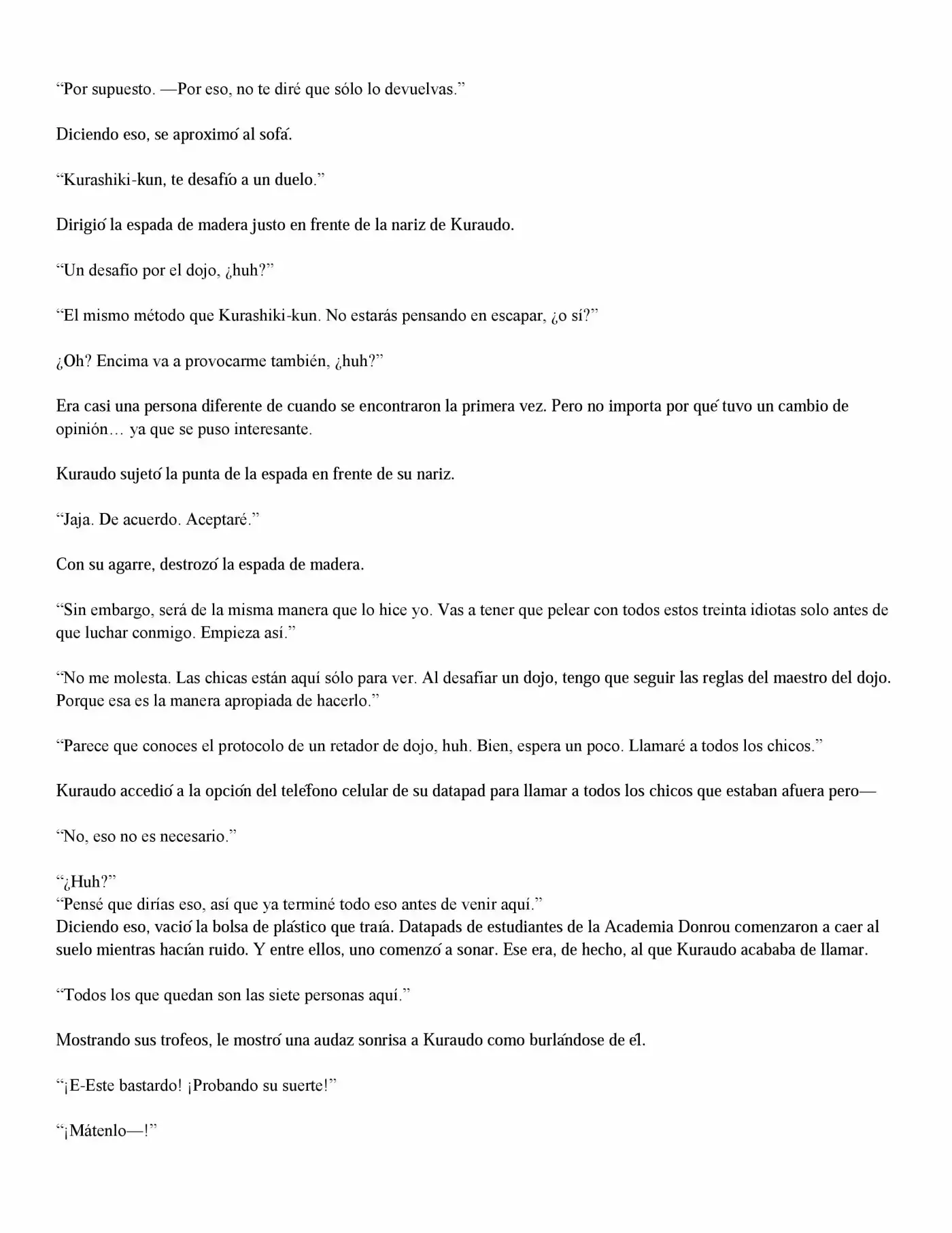 Rakudai Kishi No Cavalry (novela) - Capítulo 8 - Página 9 - LectorTMOo