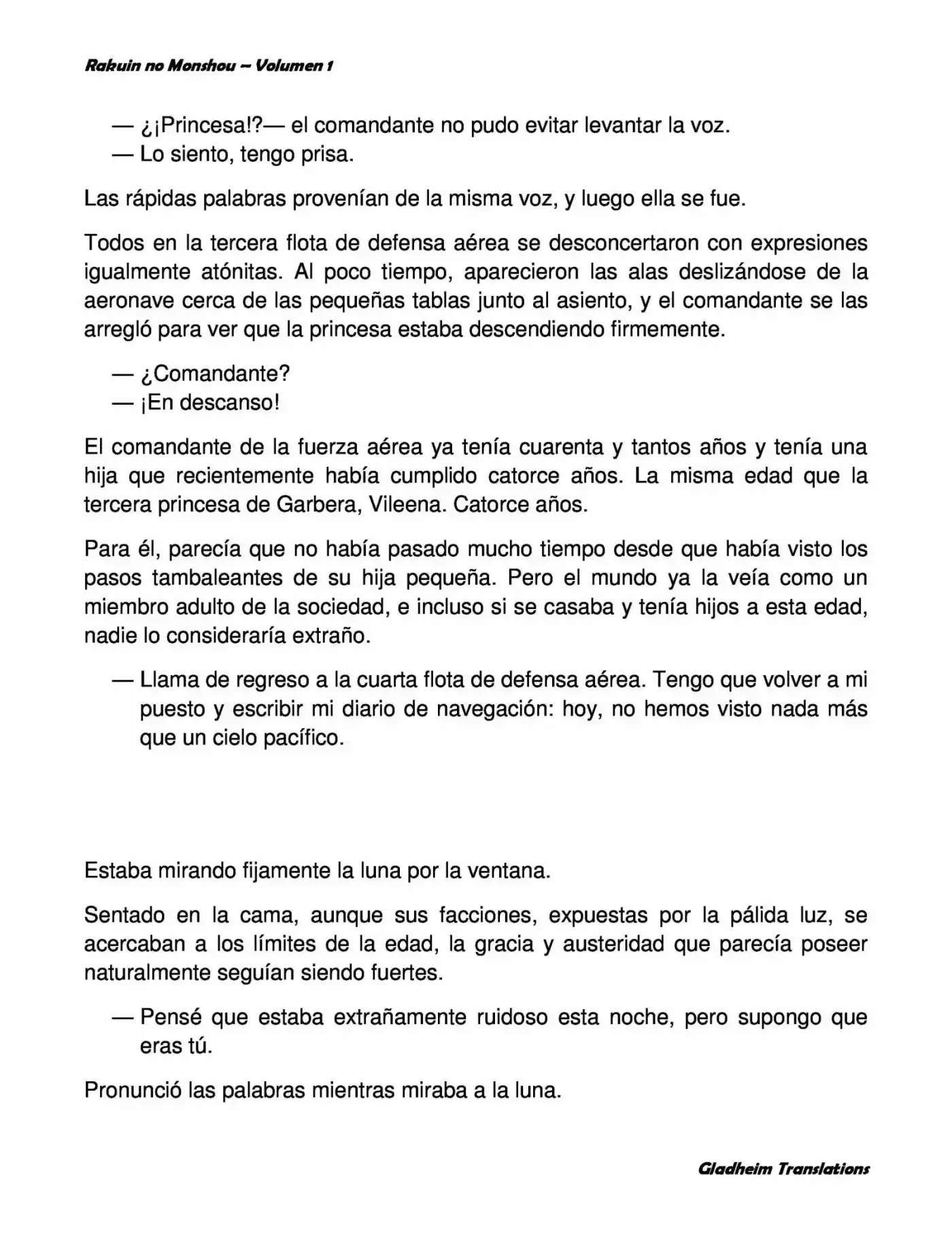 Rakuin No Monshou (Novela) - Capítulo - Página 16 - LectorTMOo