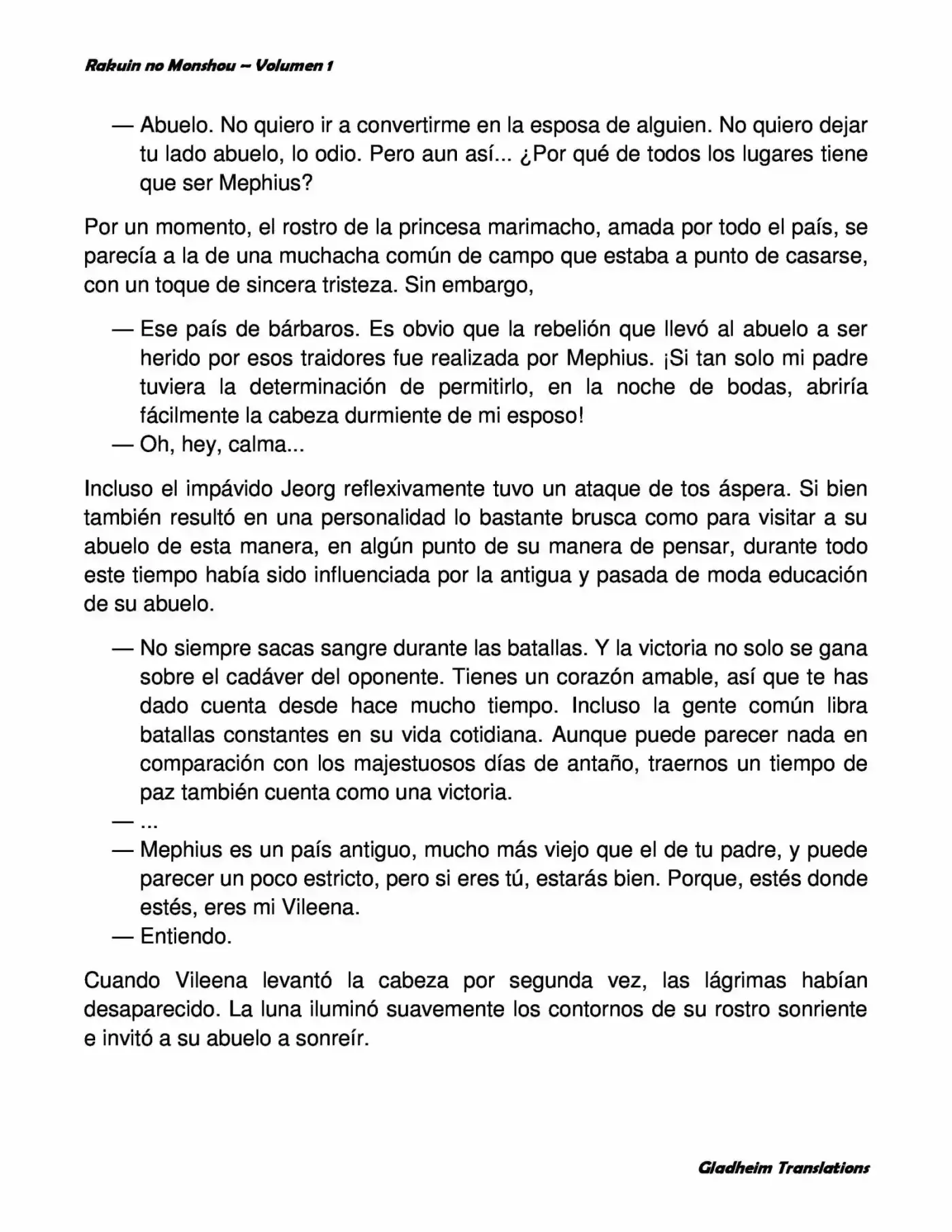 Rakuin No Monshou (Novela) - Capítulo - Página 21 - LectorTMOo
