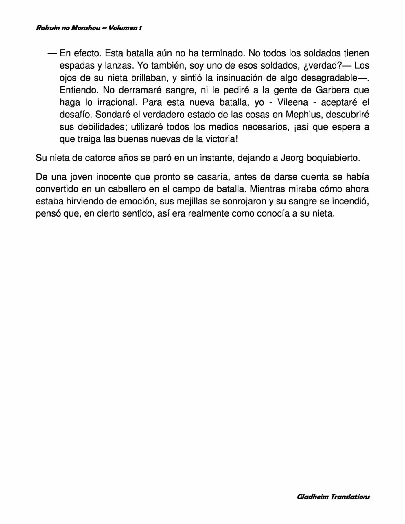 Rakuin No Monshou (Novela) - Capítulo - Página 22 - LectorTMOo