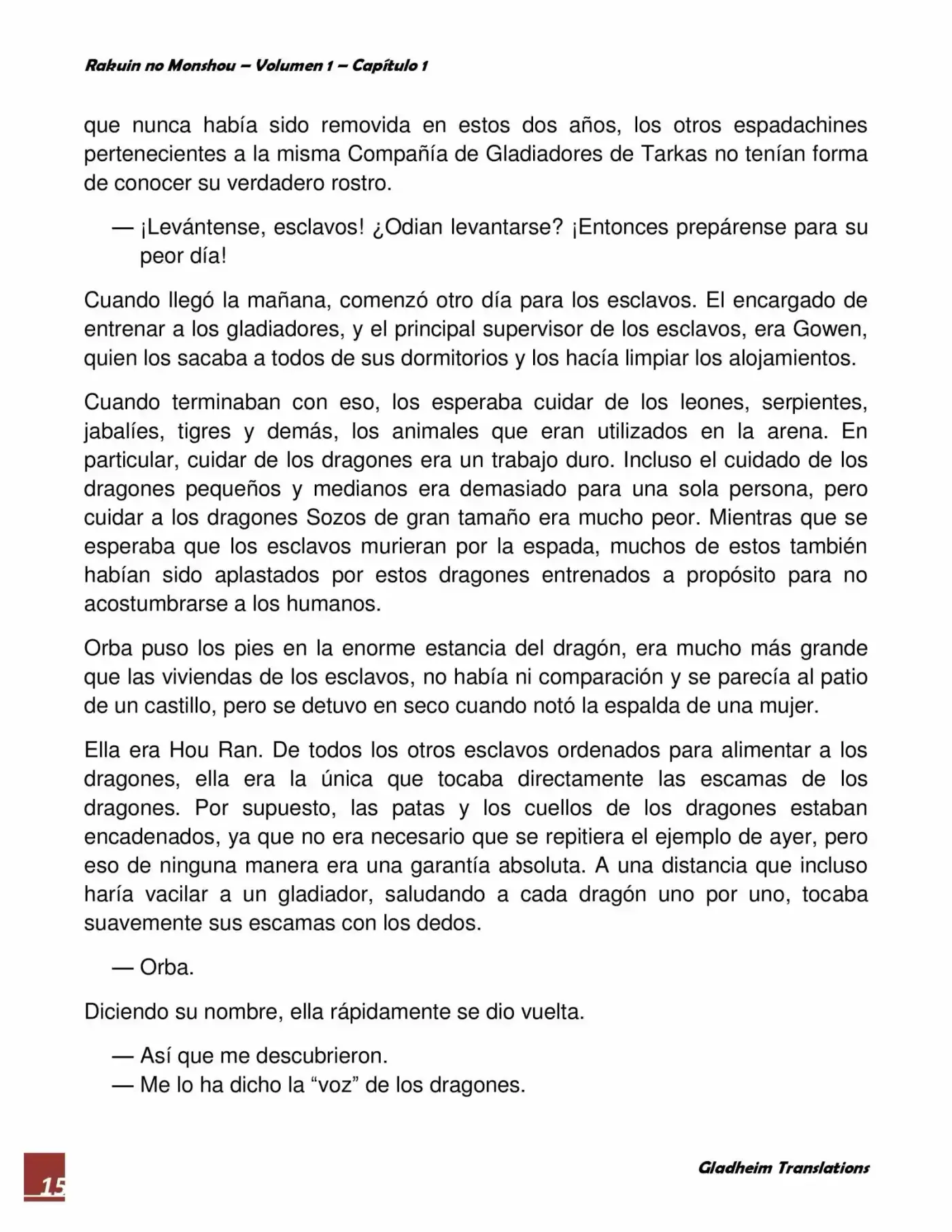 Rakuin No Monshou (Novela) - Capítulo 1 - Página 15 - LectorTMOo
