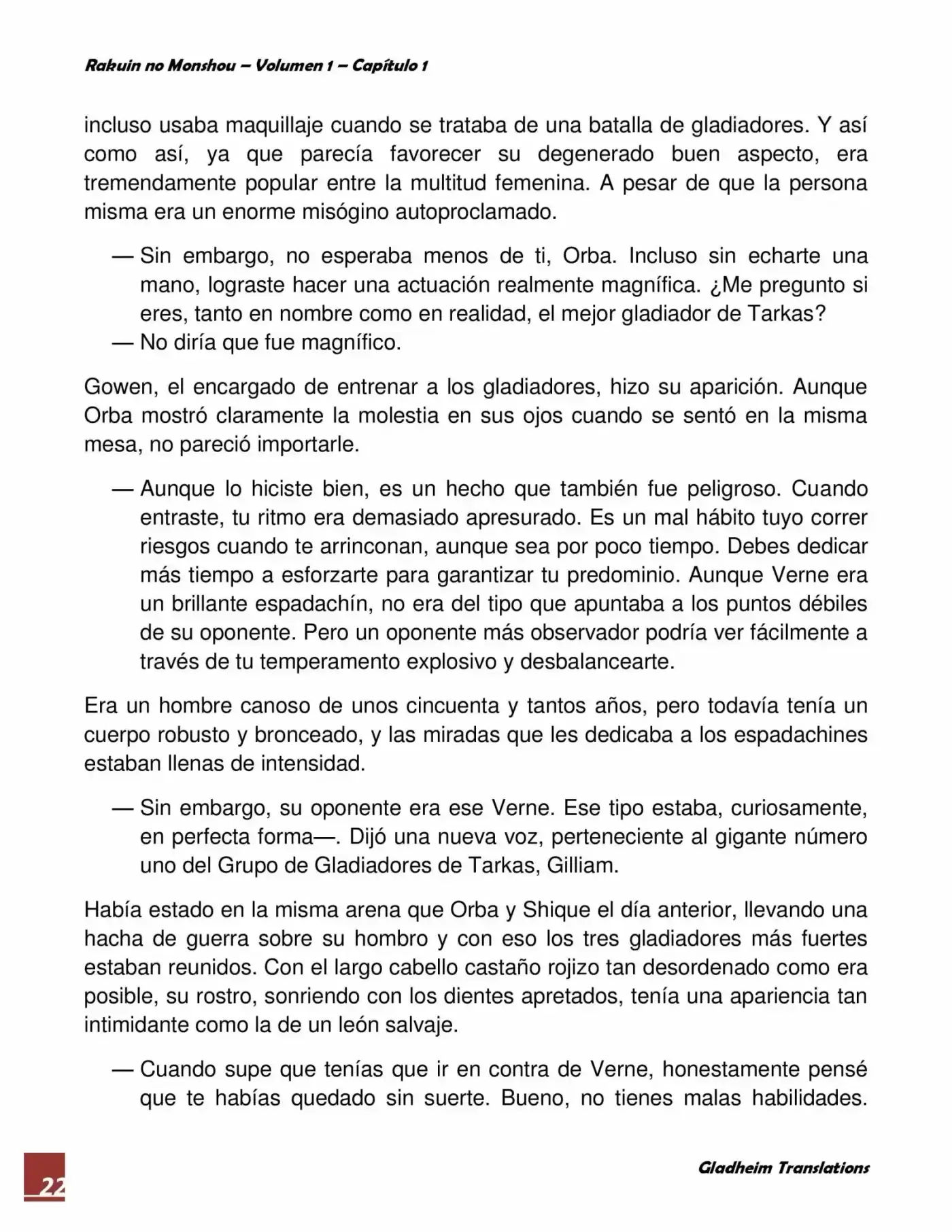 Rakuin No Monshou (Novela) - Capítulo 1 - Página 22 - LectorTMOo