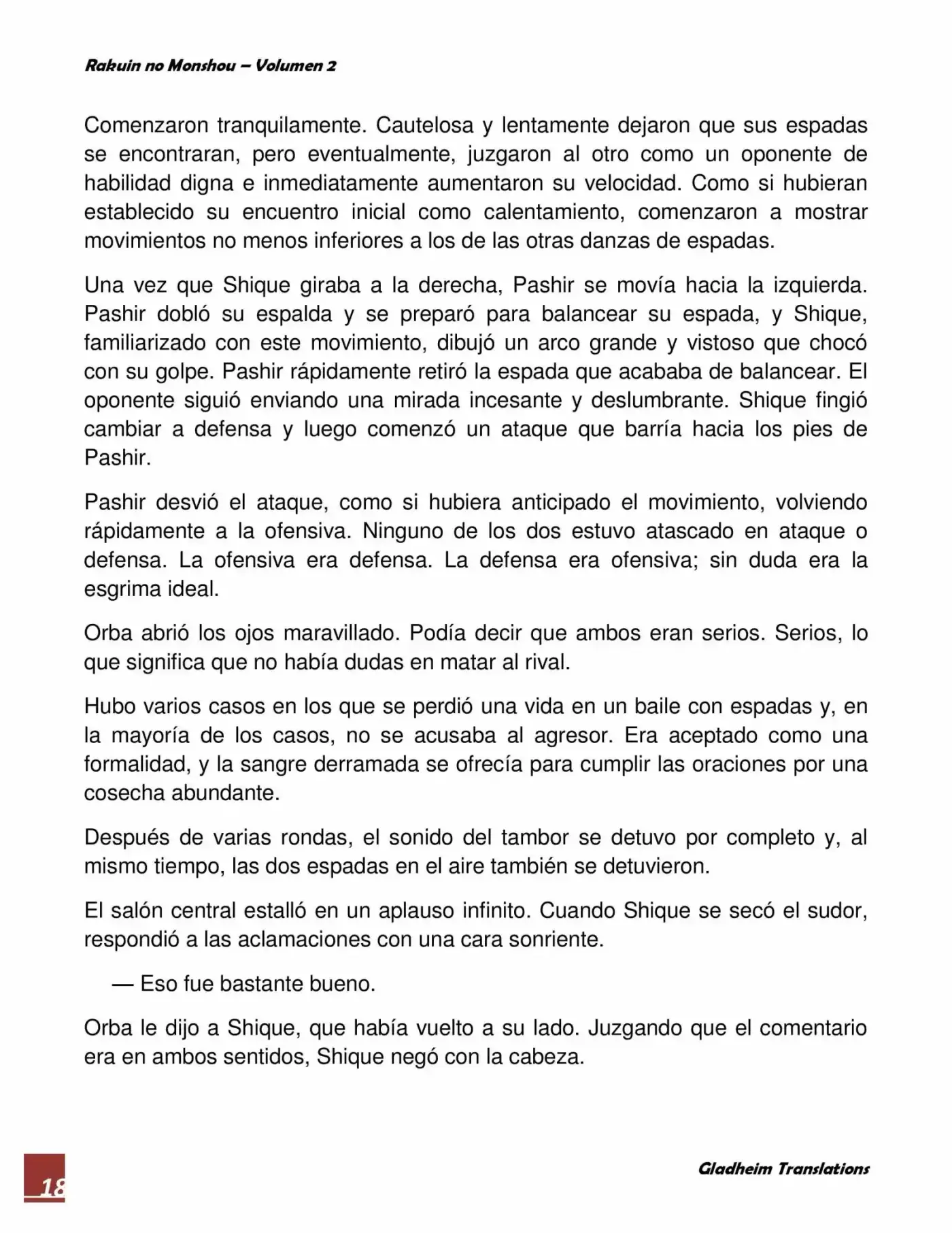 Rakuin No Monshou (Novela) - Capítulo 10 - Página 18 - LectorTMOo