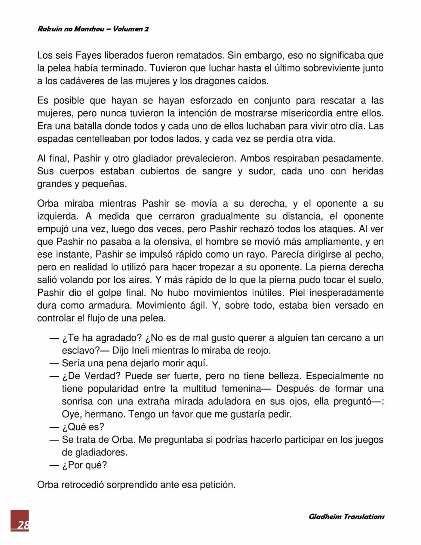 Rakuin No Monshou (Novela) - Capítulo 10 - Página 28 - LectorTMOo