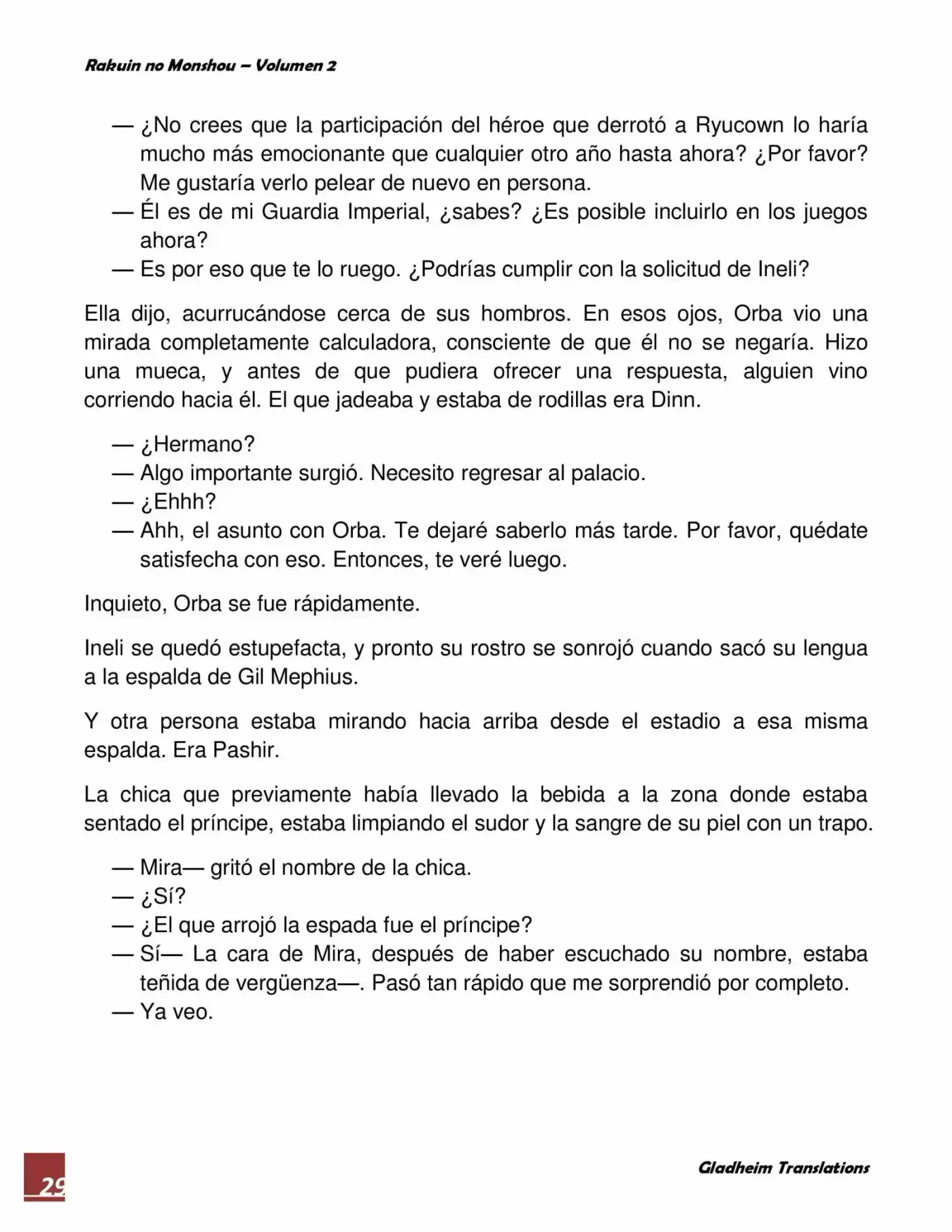 Rakuin No Monshou (Novela) - Capítulo 10 - Página 29 - LectorTMOo