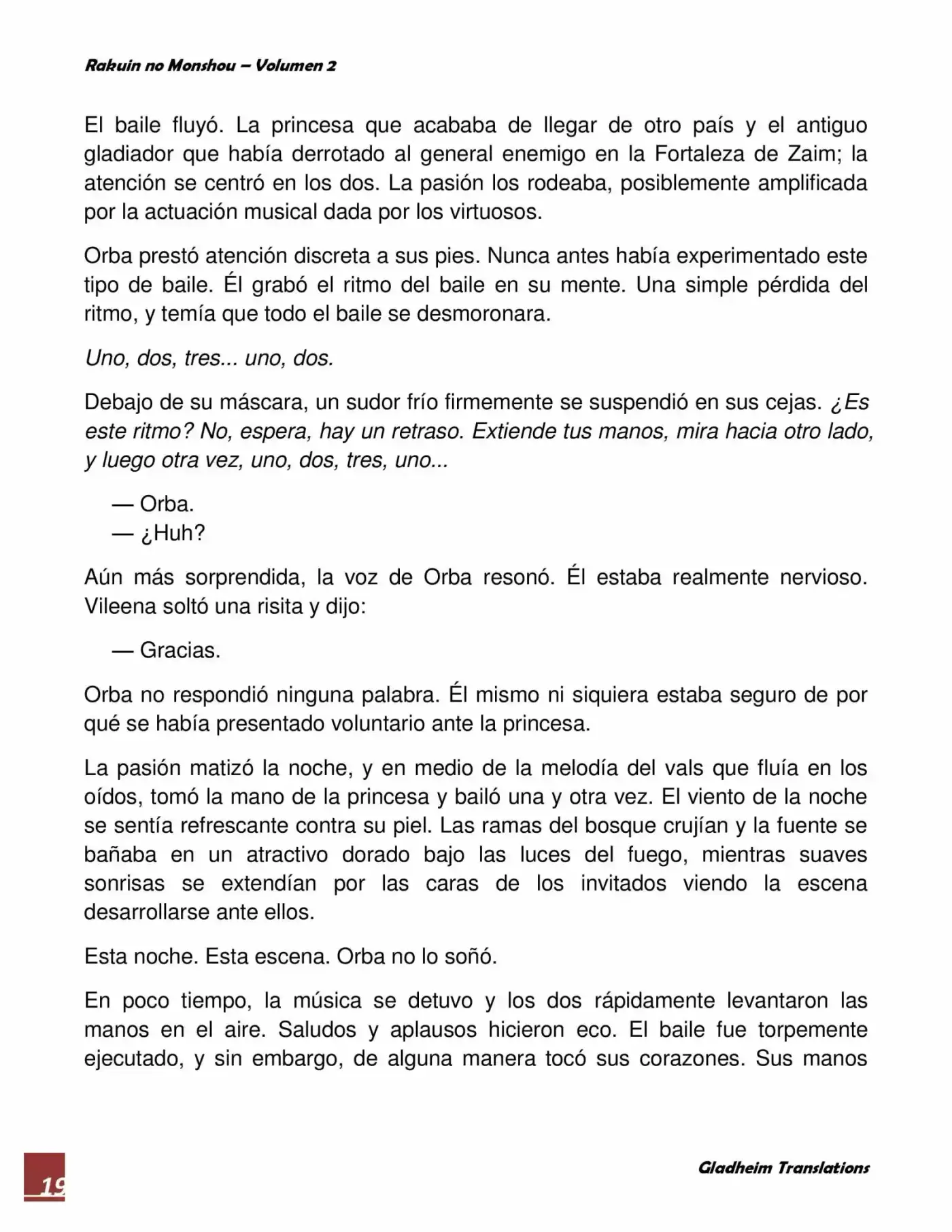 Rakuin No Monshou (Novela) - Capítulo 11 - Página 19 - LectorTMOo
