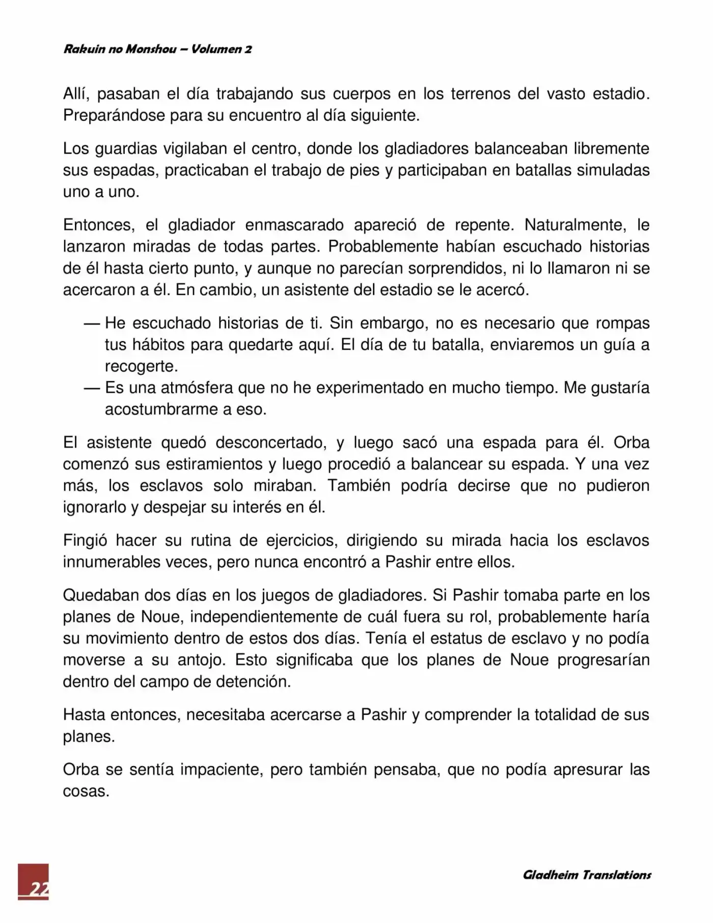 Rakuin No Monshou (Novela) - Capítulo 12 - Página 22 - LectorTMOo