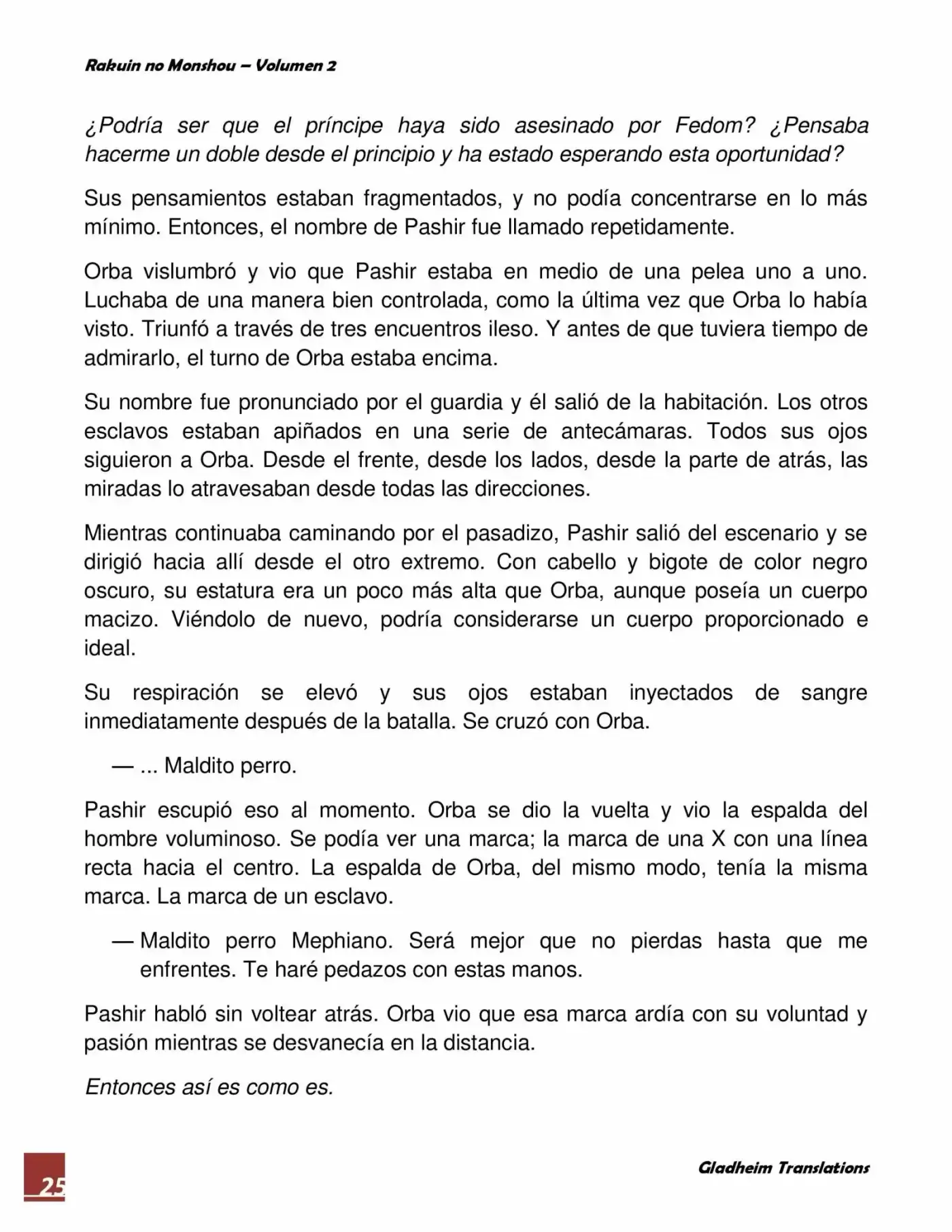 Rakuin No Monshou (Novela) - Capítulo 12 - Página 25 - LectorTMOo