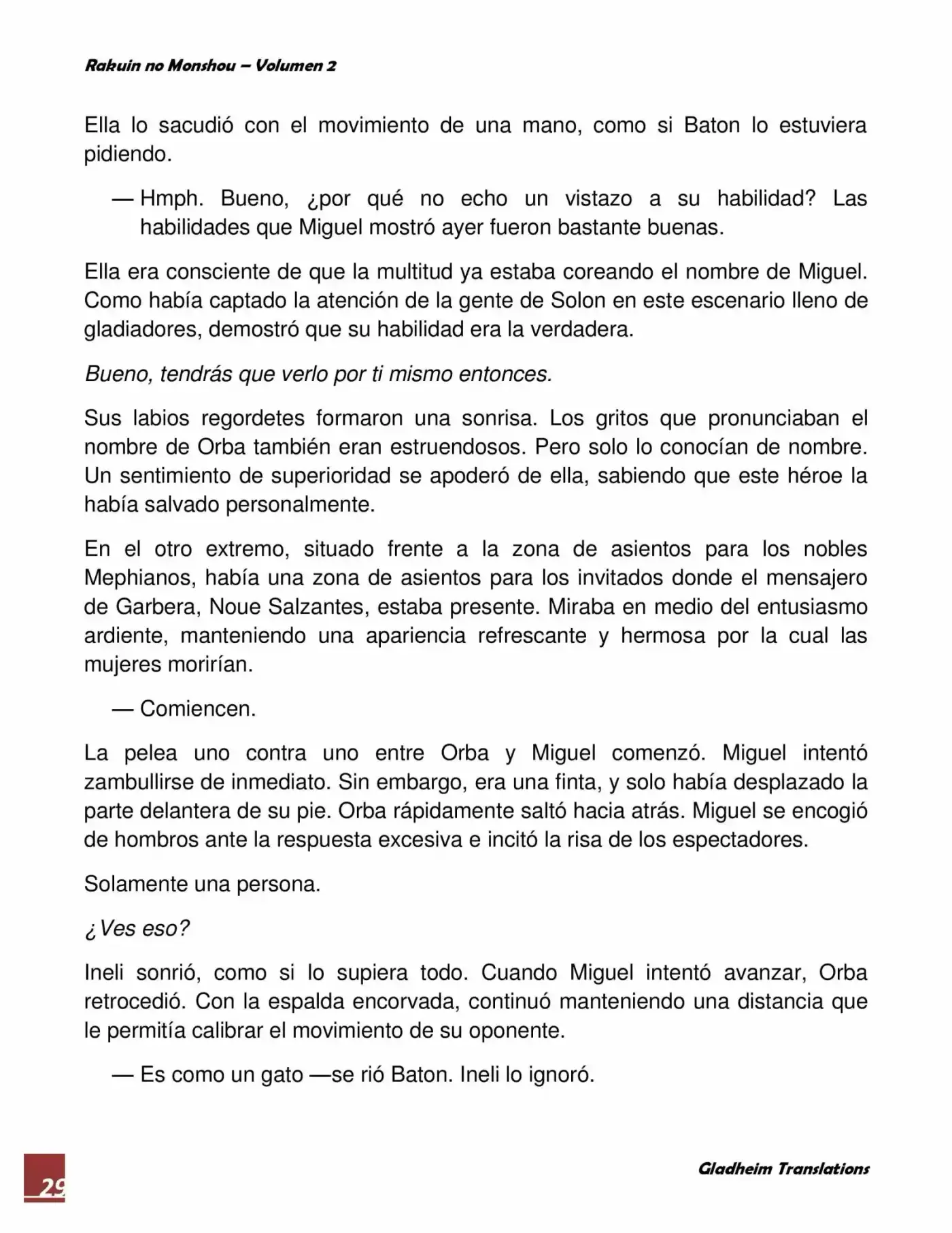 Rakuin No Monshou (Novela) - Capítulo 12 - Página 29 - LectorTMOo