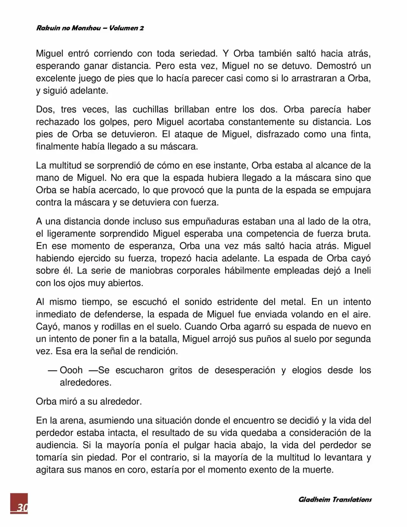 Rakuin No Monshou (Novela) - Capítulo 12 - Página 30 - LectorTMOo