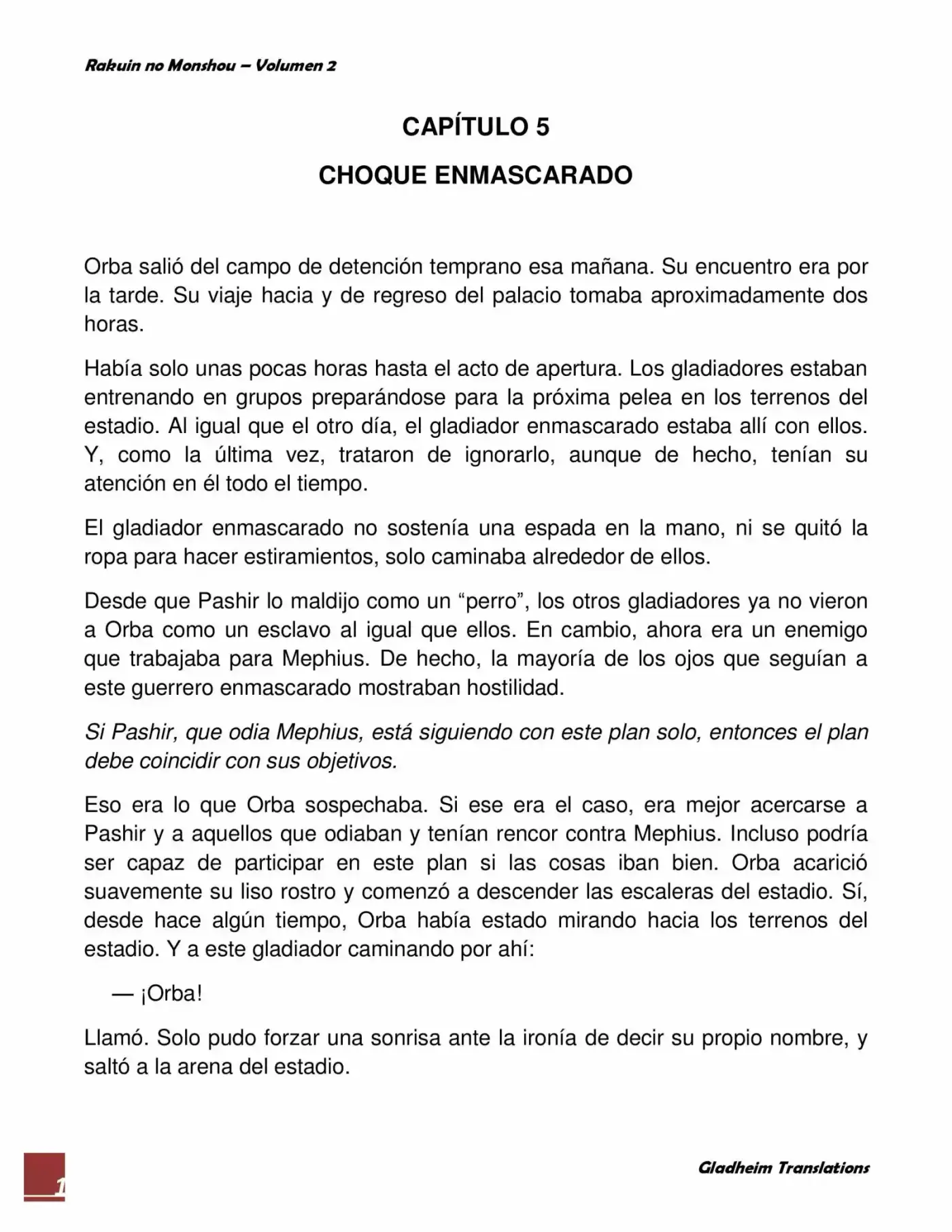 Rakuin No Monshou (Novela) - Capítulo 13 - Página 1 - LectorTMOo