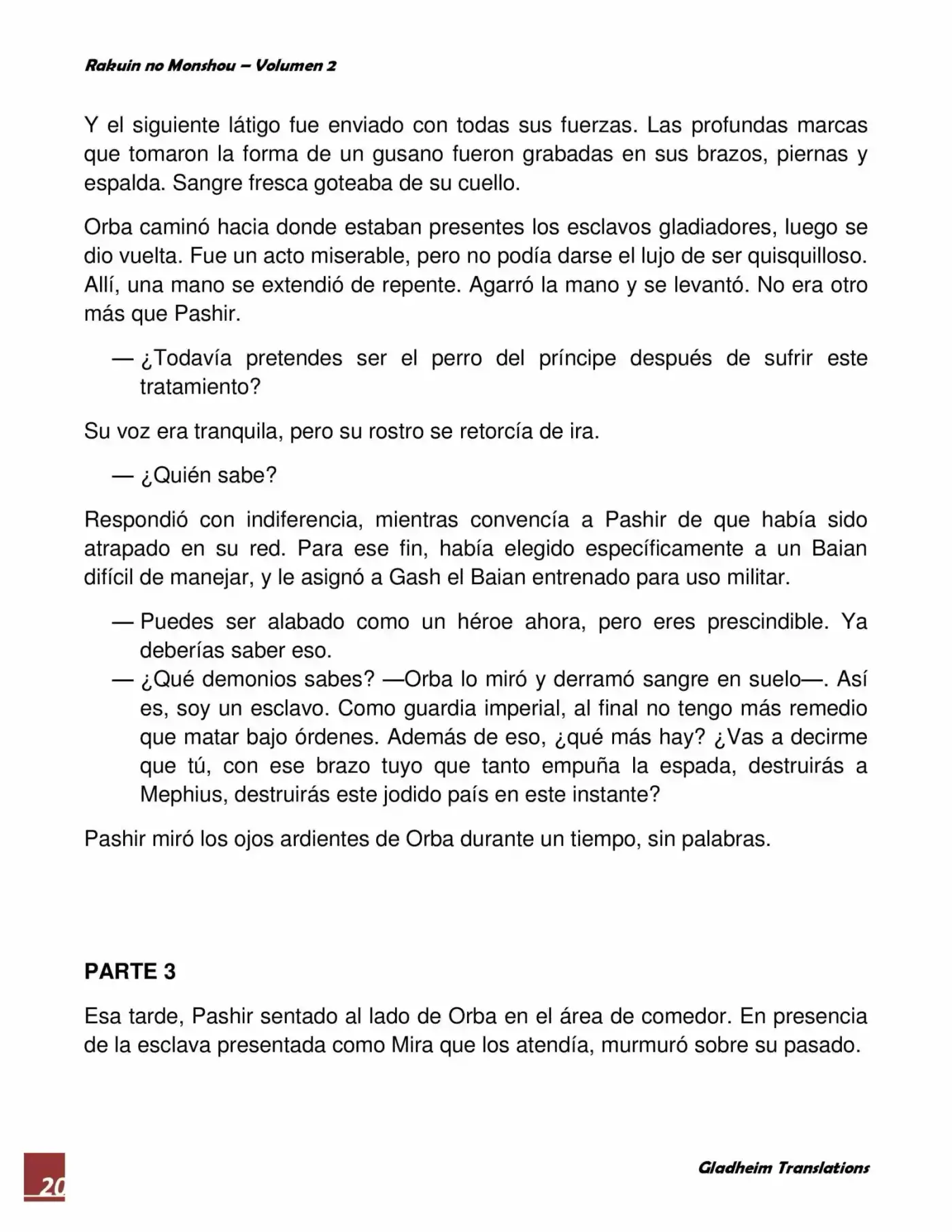 Rakuin No Monshou (Novela) - Capítulo 13 - Página 20 - LectorTMOo