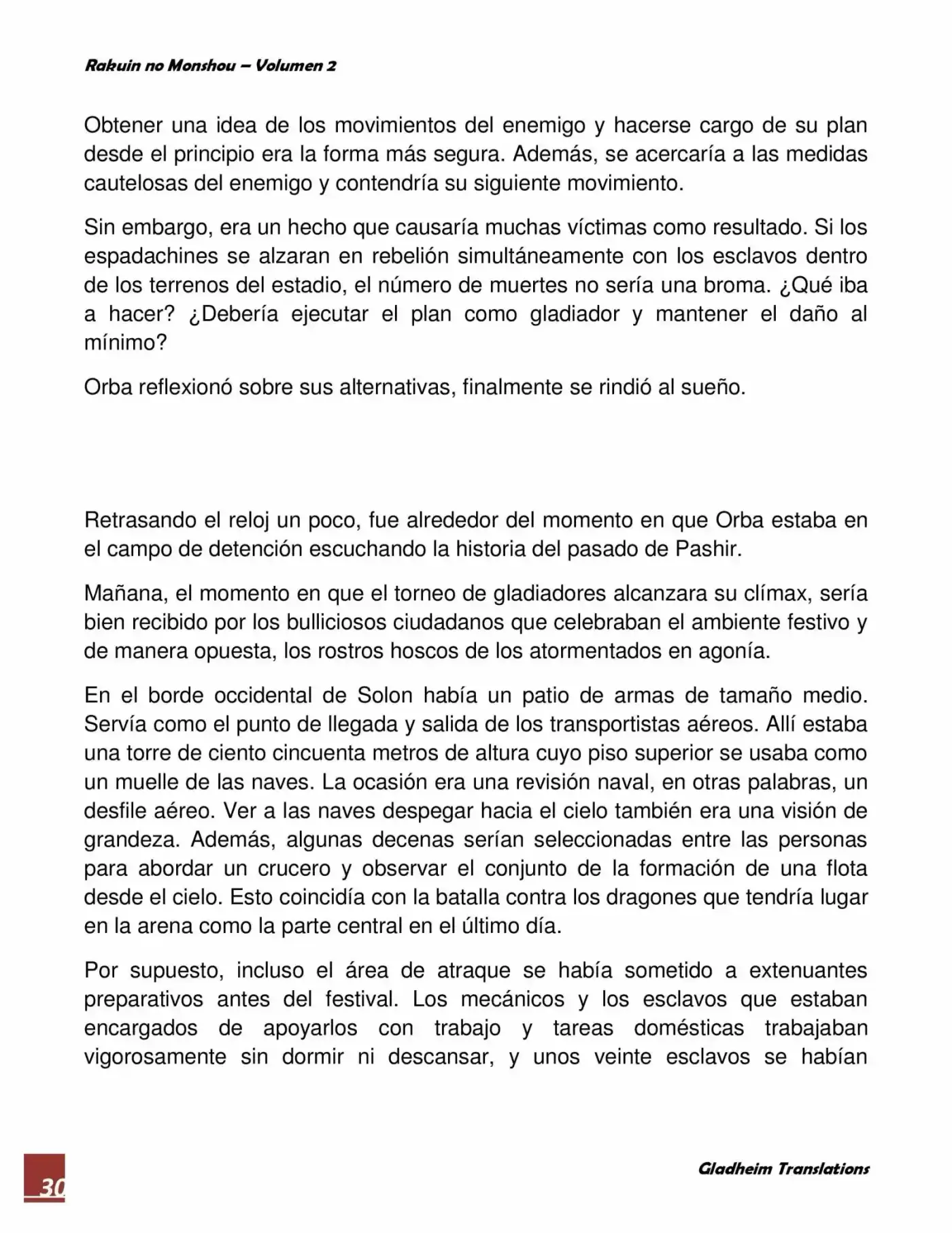 Rakuin No Monshou (Novela) - Capítulo 13 - Página 30 - LectorTMOo