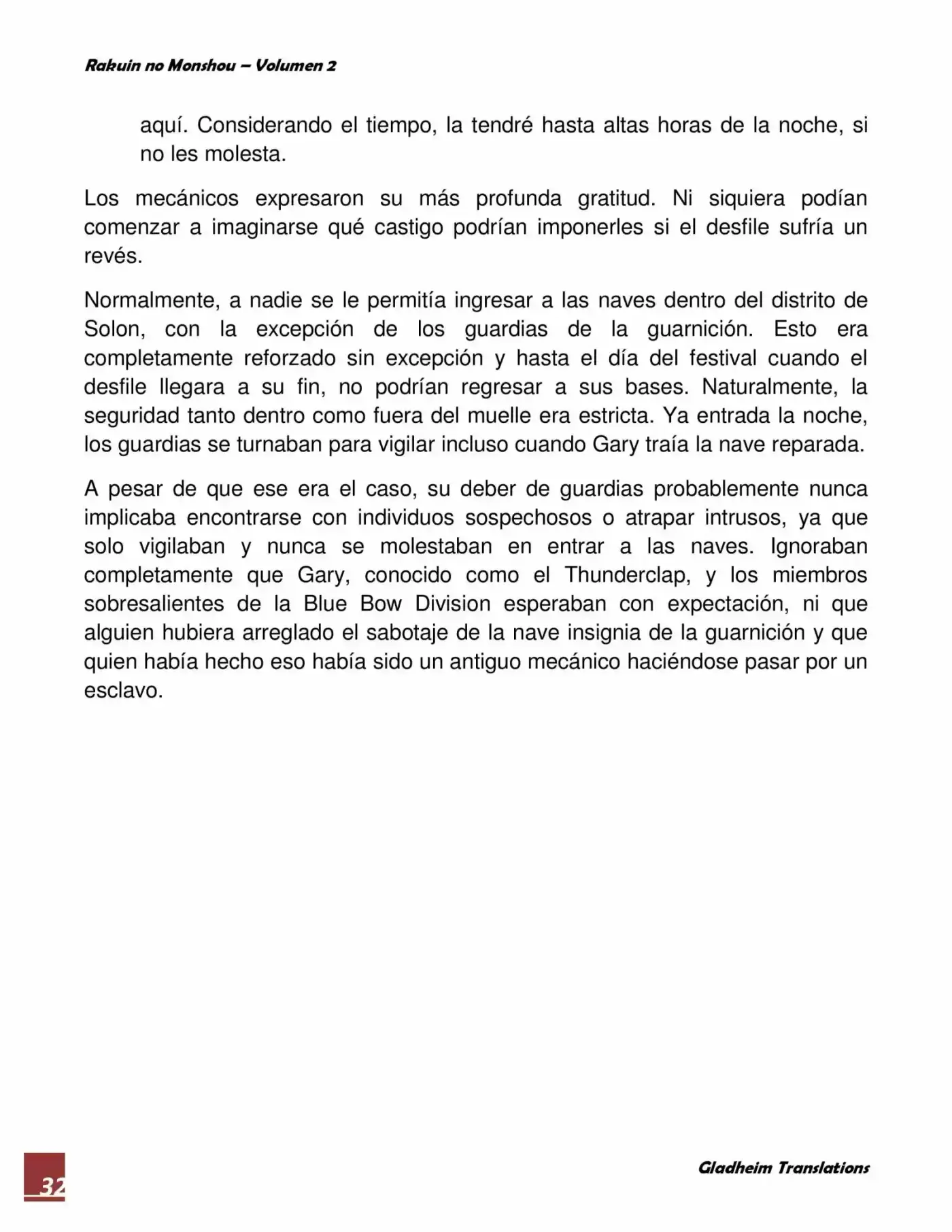Rakuin No Monshou (Novela) - Capítulo 13 - Página 32 - LectorTMOo
