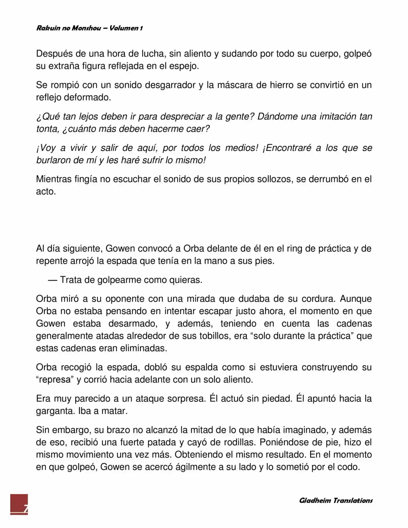 Rakuin No Monshou (Novela) - Capítulo 2 - Página 7 - LectorTMOo