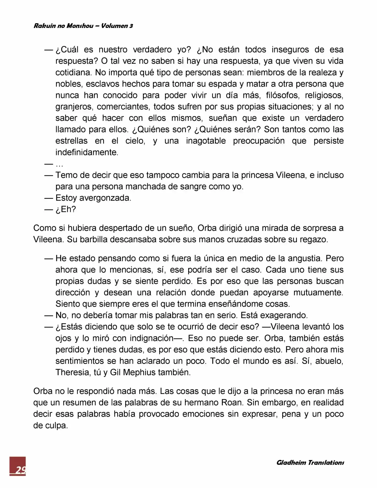 Rakuin No Monshou (Novela) - Capítulo 20 - Página 29 - LectorTMOo