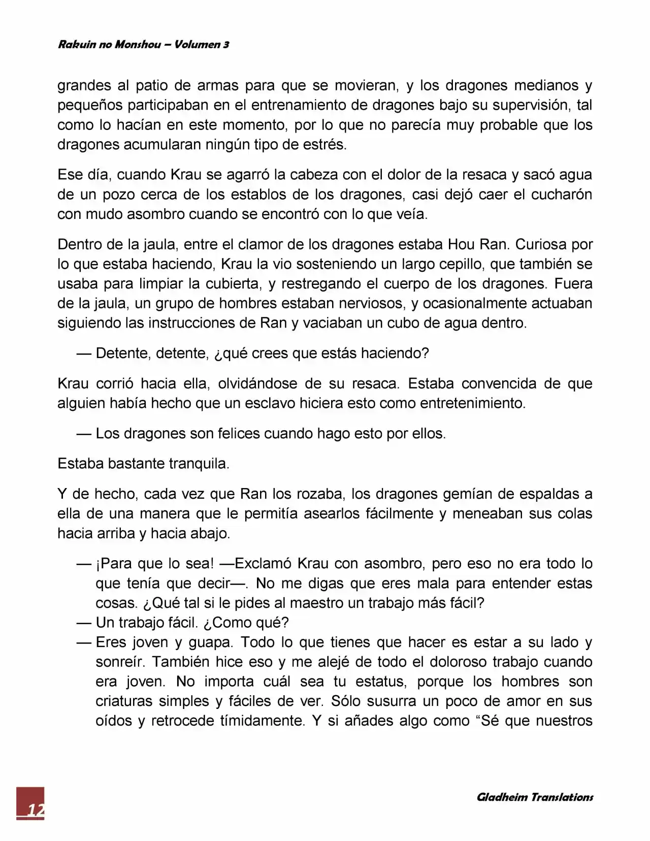 Rakuin No Monshou (Novela) - Capítulo 23 - Página 12 - LectorTMOo