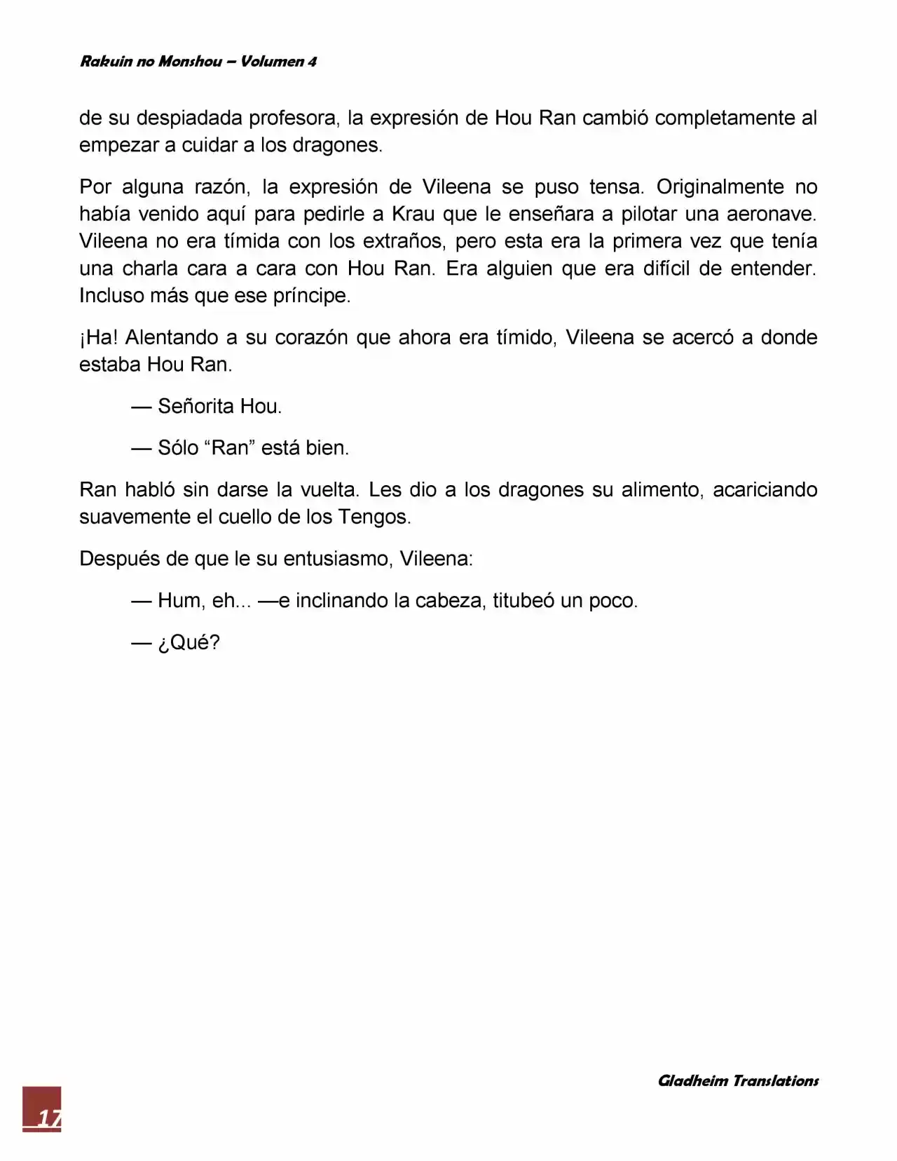 Rakuin No Monshou (Novela) - Capítulo 26 - Página 17 - LectorTMOo