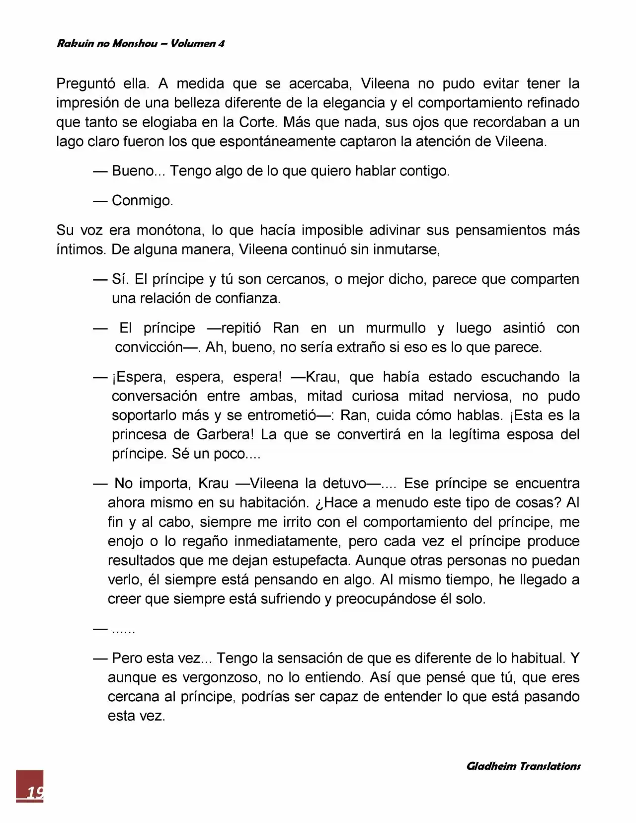 Rakuin No Monshou (Novela) - Capítulo 26 - Página 19 - LectorTMOo