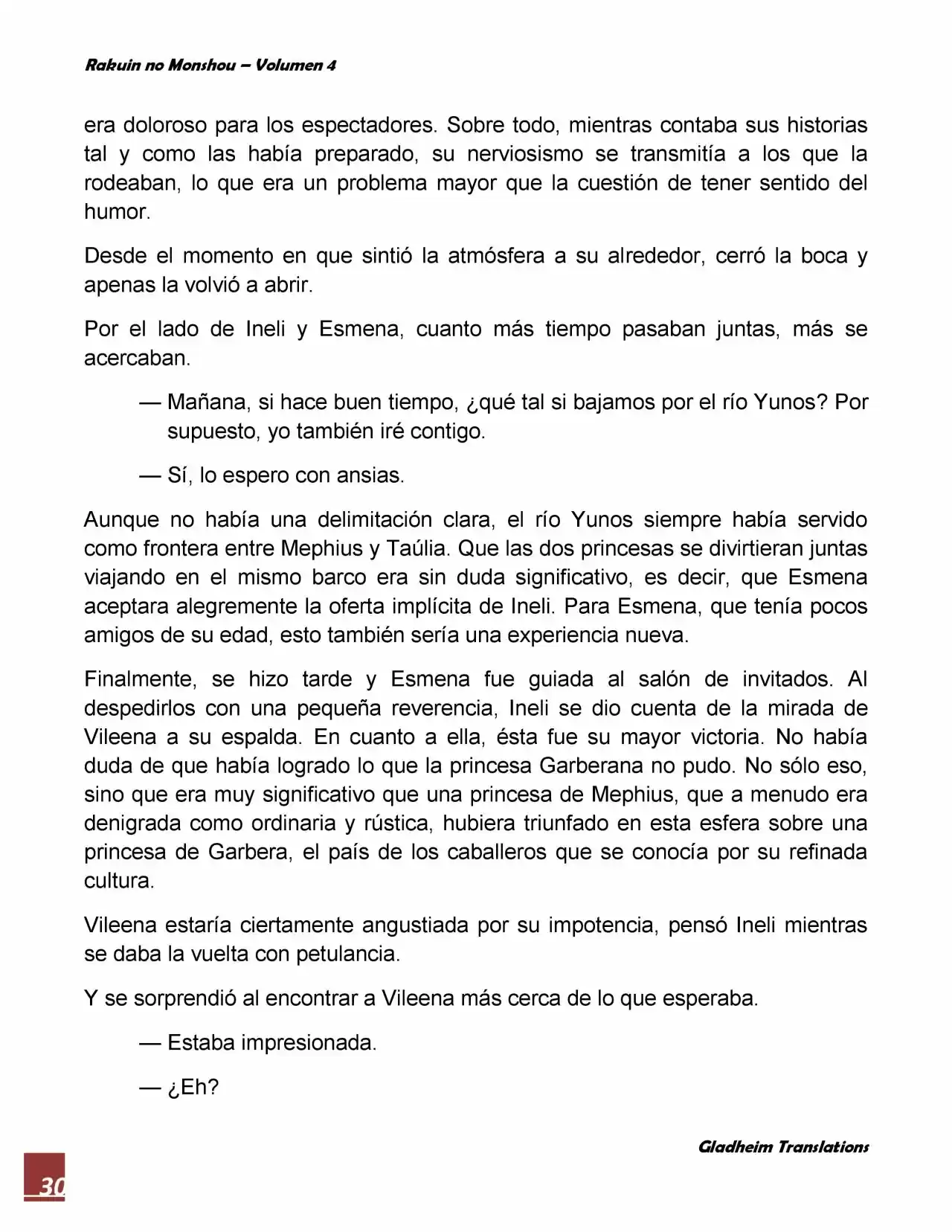 Rakuin No Monshou (Novela) - Capítulo 26 - Página 30 - LectorTMOo