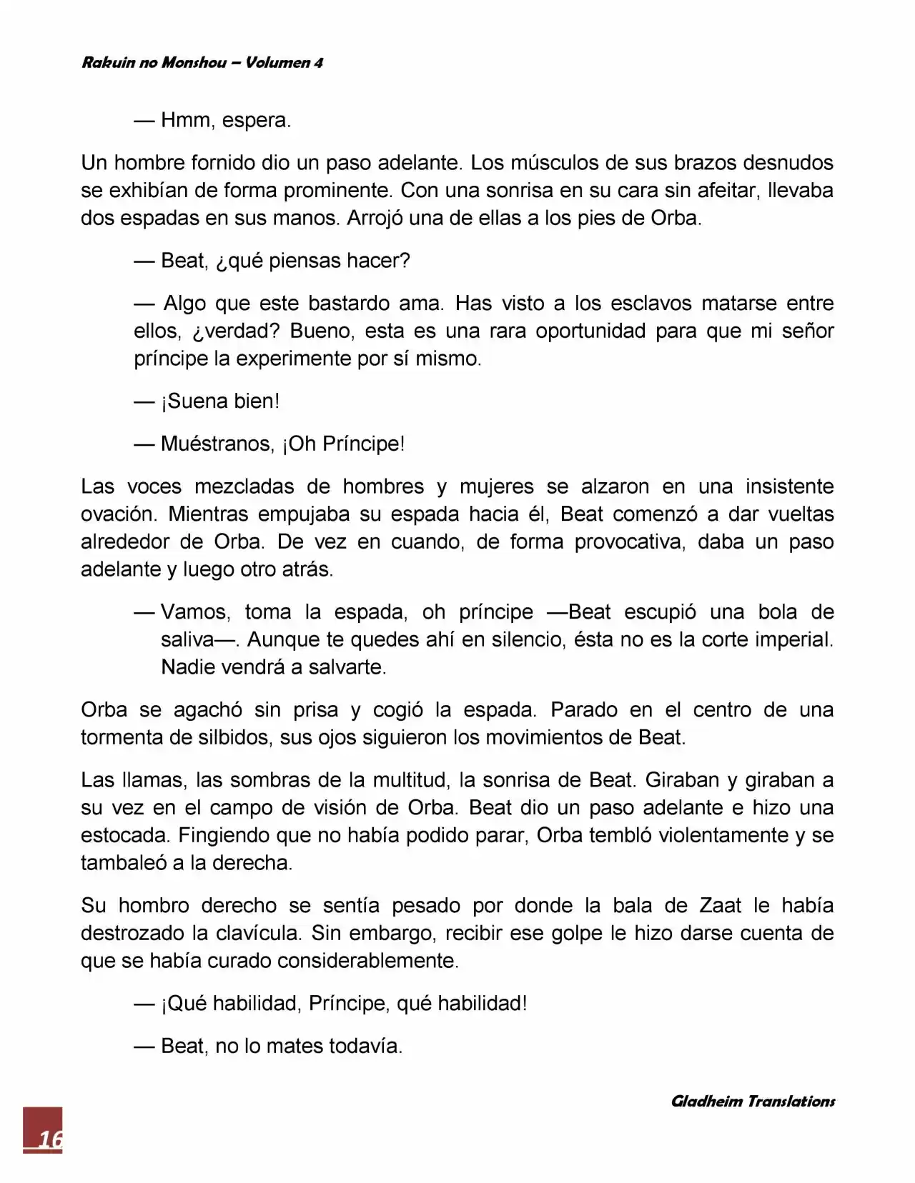 Rakuin No Monshou (Novela) - Capítulo 28 - Página 16 - LectorTMOo