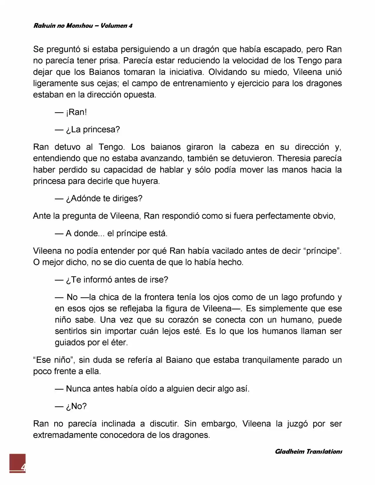 Rakuin No Monshou (Novela) - Capítulo 29 - Página 4 - LectorTMOo