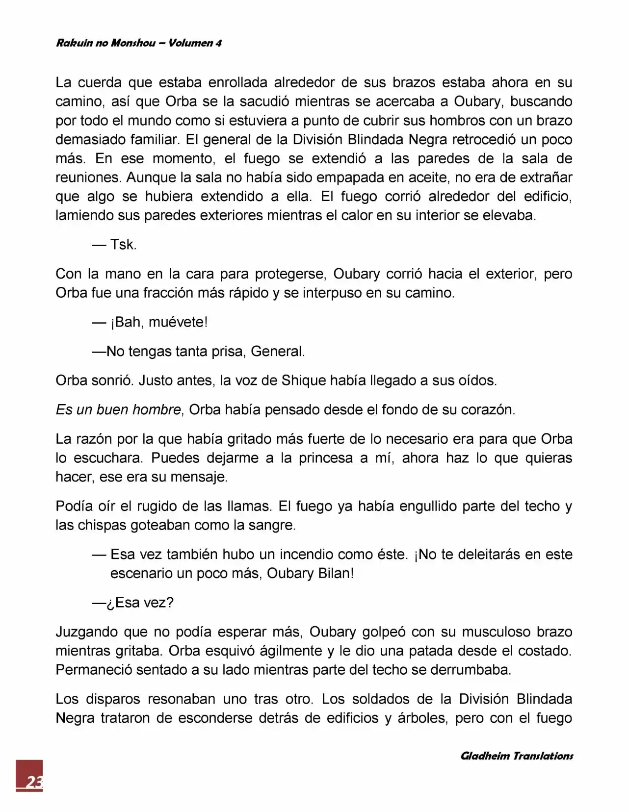 Rakuin No Monshou (Novela) - Capítulo 29 - Página 23 - LectorTMOo