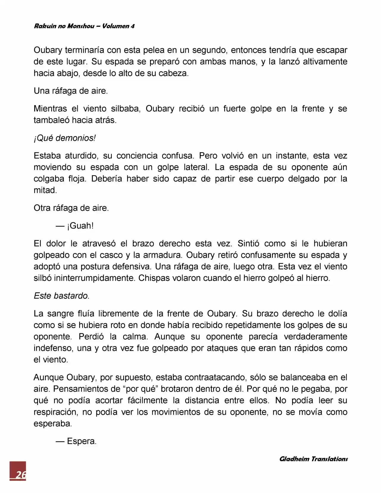 Rakuin No Monshou (Novela) - Capítulo 29 - Página 26 - LectorTMOo