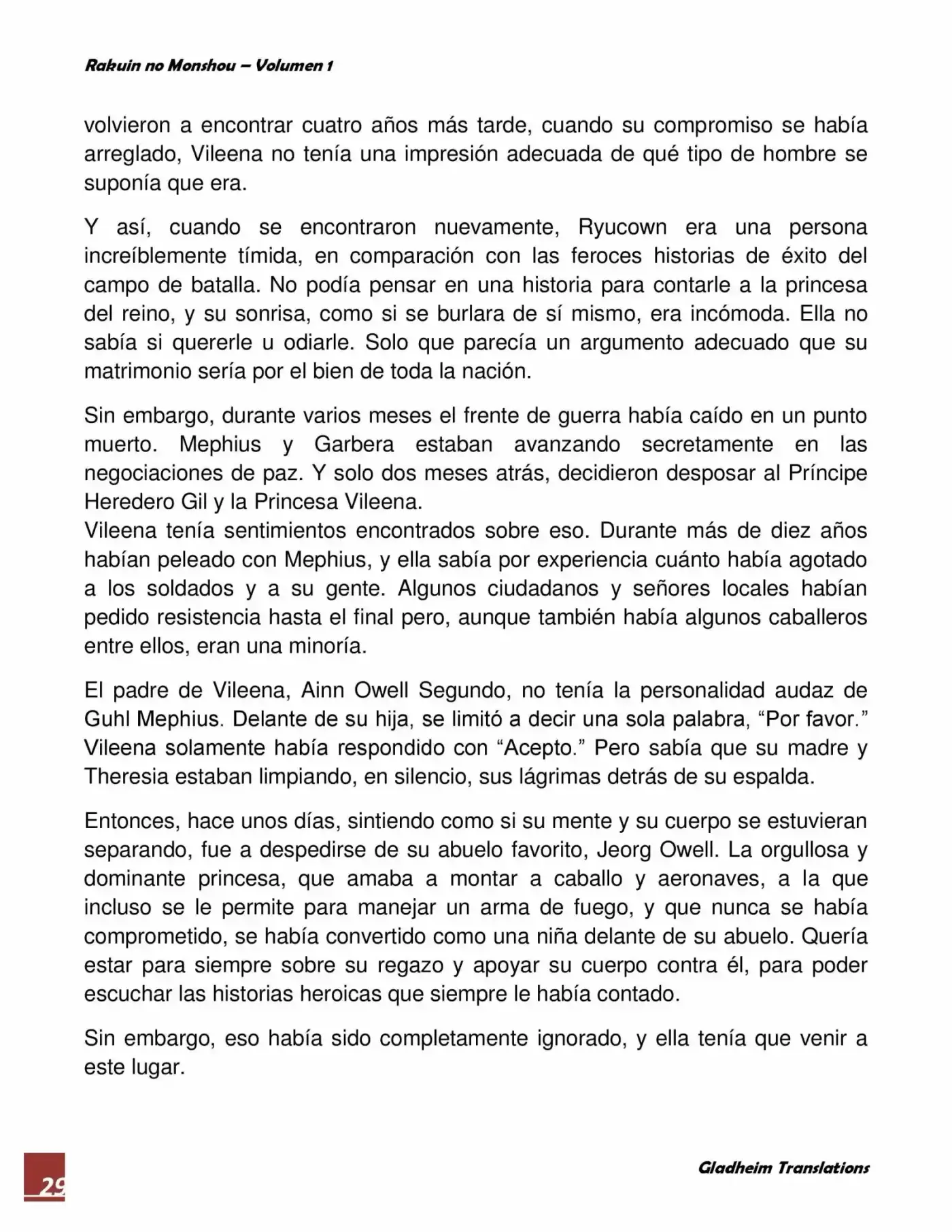 Rakuin No Monshou (Novela) - Capítulo 3 - Página 29 - LectorTMOo