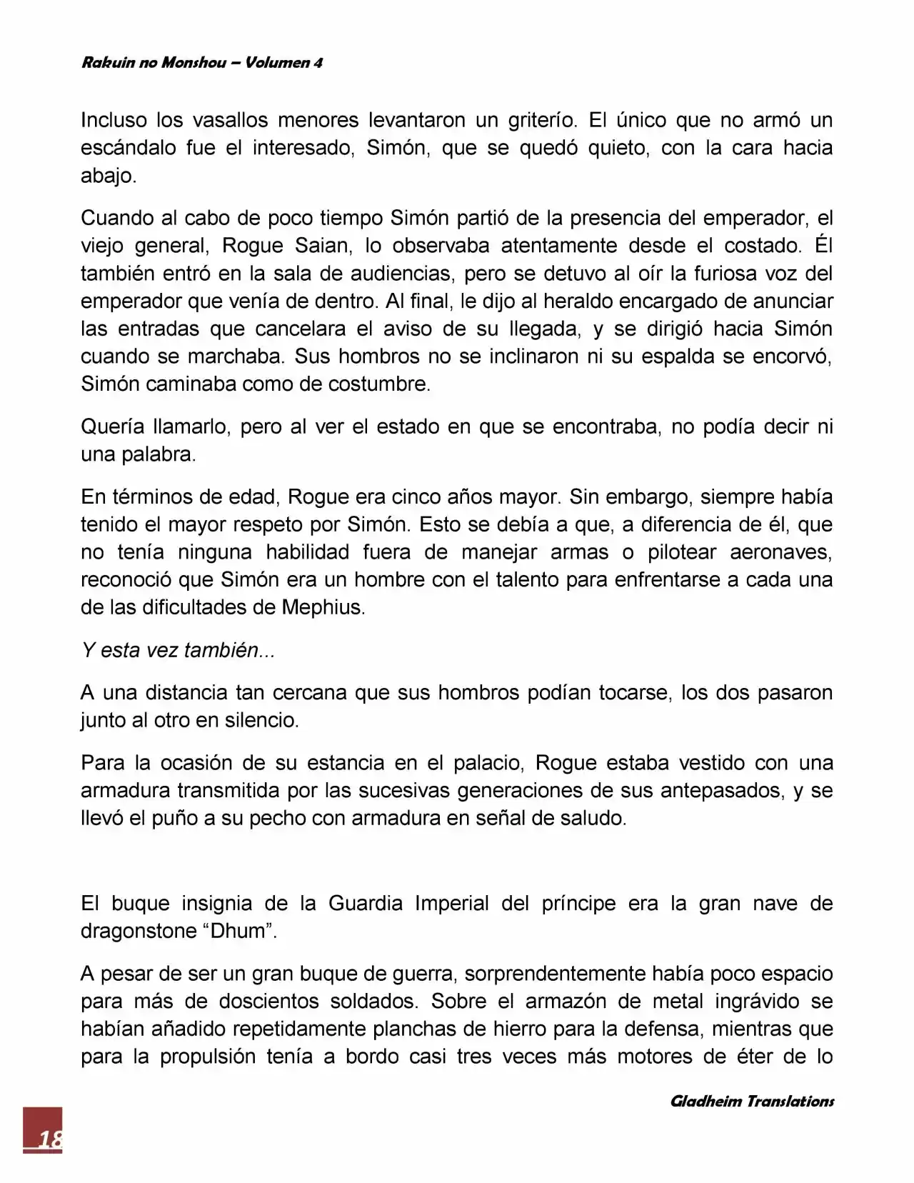 Rakuin No Monshou (Novela) - Capítulo 30 - Página 18 - LectorTMOo