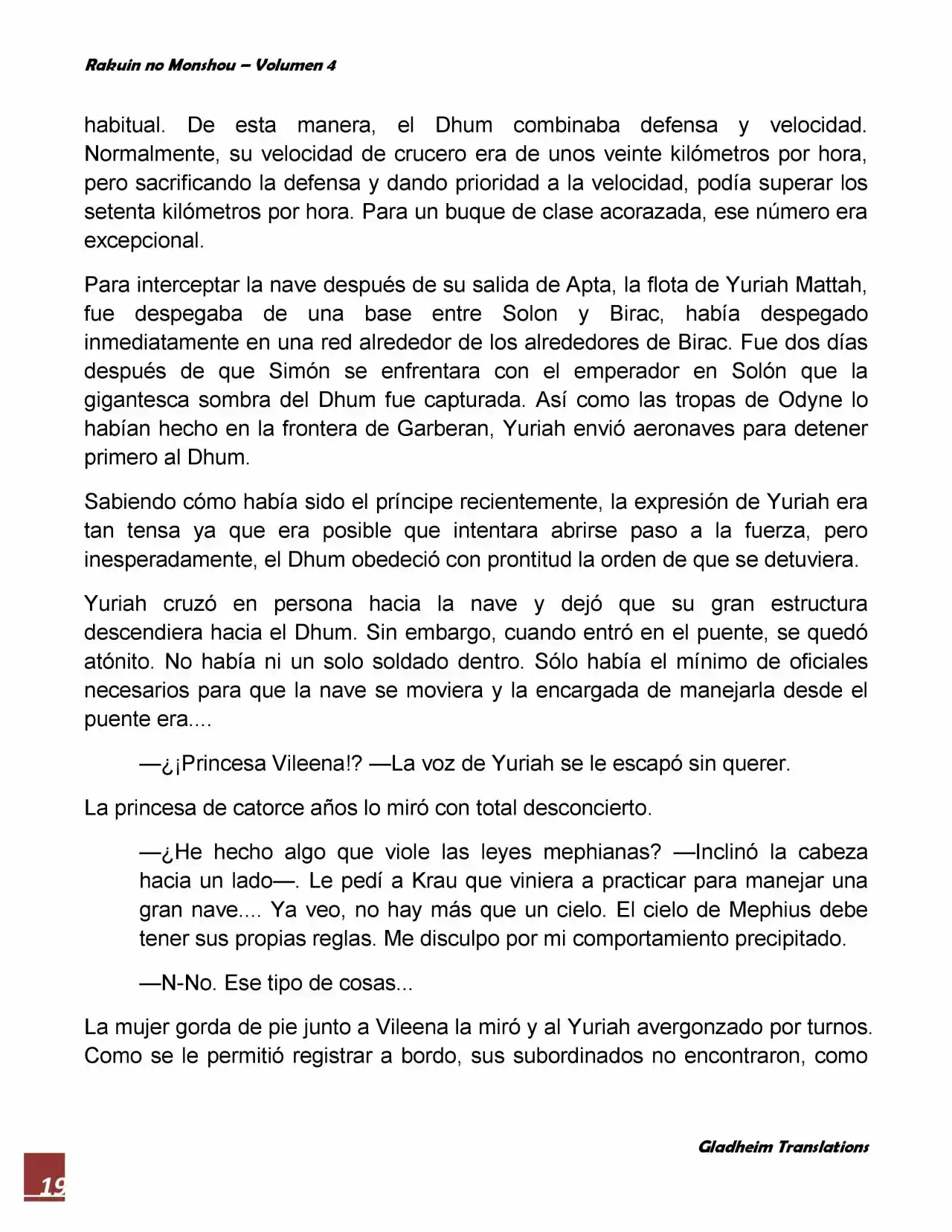 Rakuin No Monshou (Novela) - Capítulo 30 - Página 19 - LectorTMOo