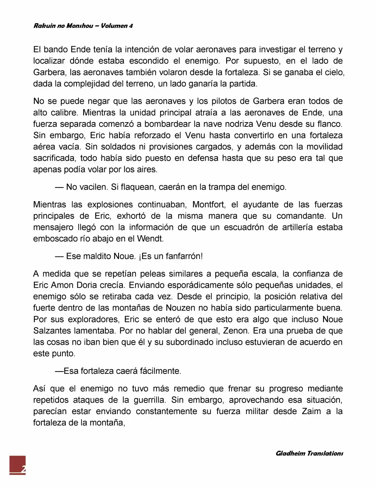 Rakuin No Monshou (Novela) - Capítulo 31 - Página 2 - LectorTMOo