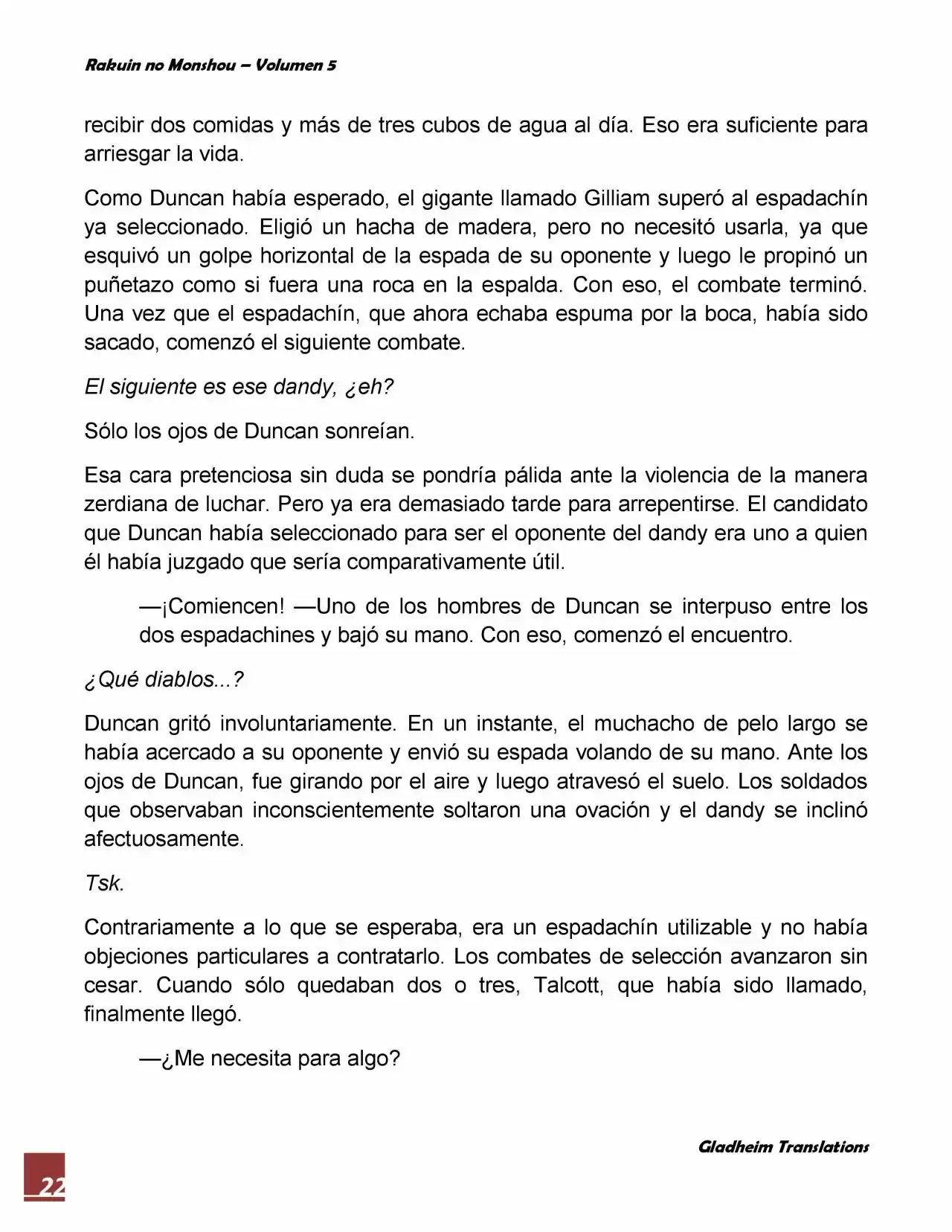Rakuin No Monshou (Novela) - Capítulo 34 - Página 22 - LectorTMOo