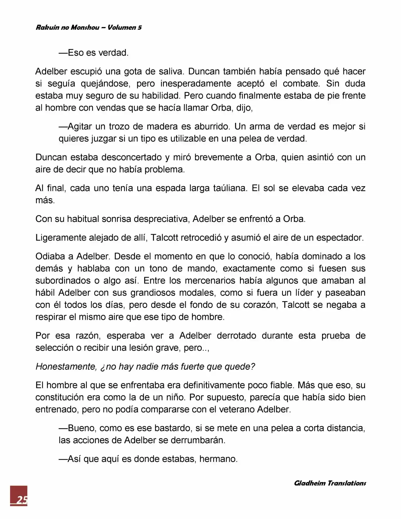 Rakuin No Monshou (Novela) - Capítulo 34 - Página 25 - LectorTMOo
