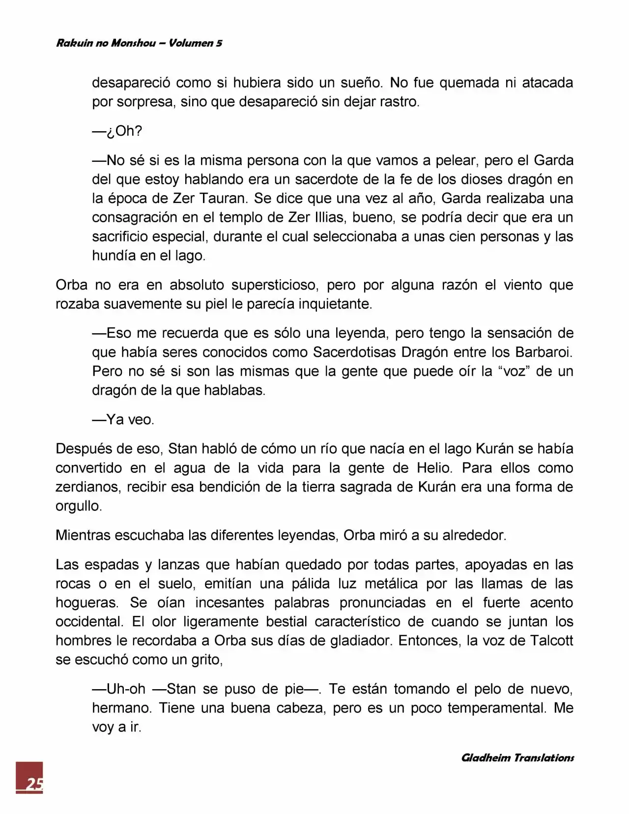 Rakuin No Monshou (Novela) - Capítulo 35 - Página 25 - LectorTMOo