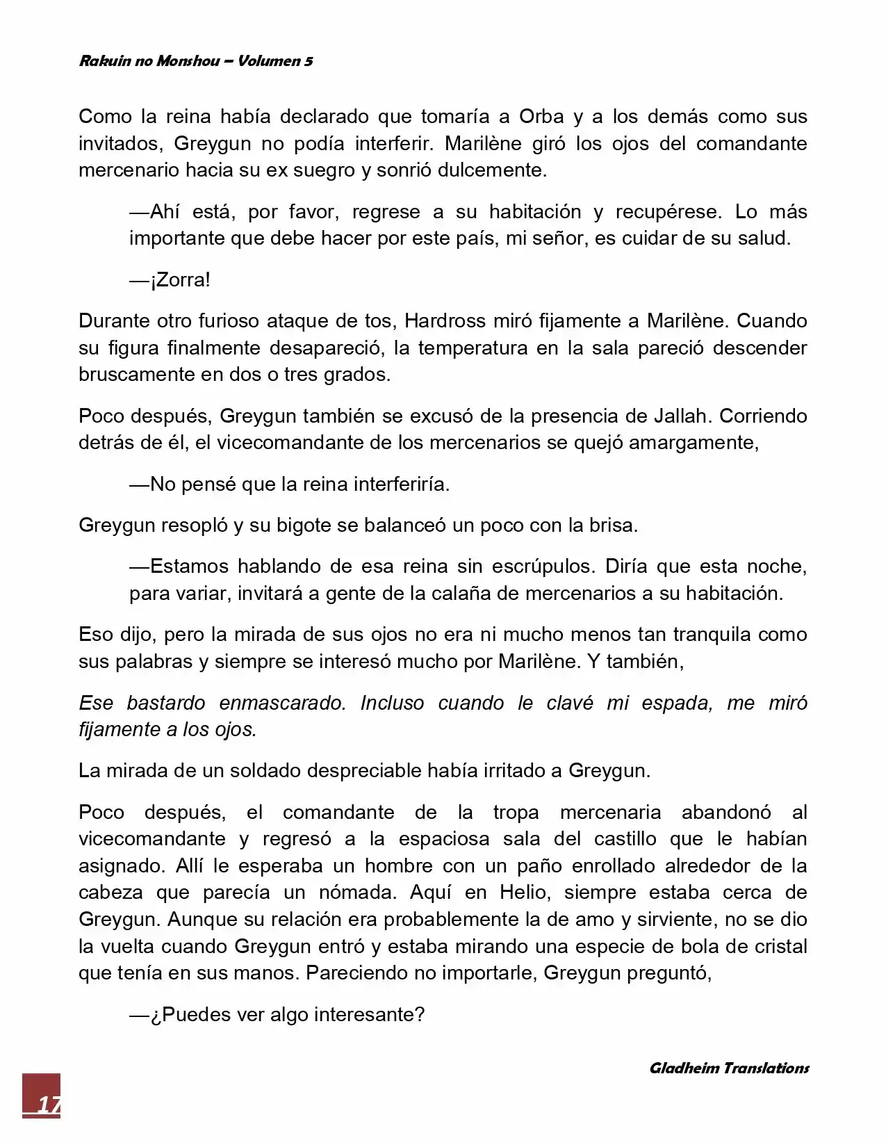 Rakuin No Monshou (Novela) - Capítulo 36 - Página 17 - LectorTMOo