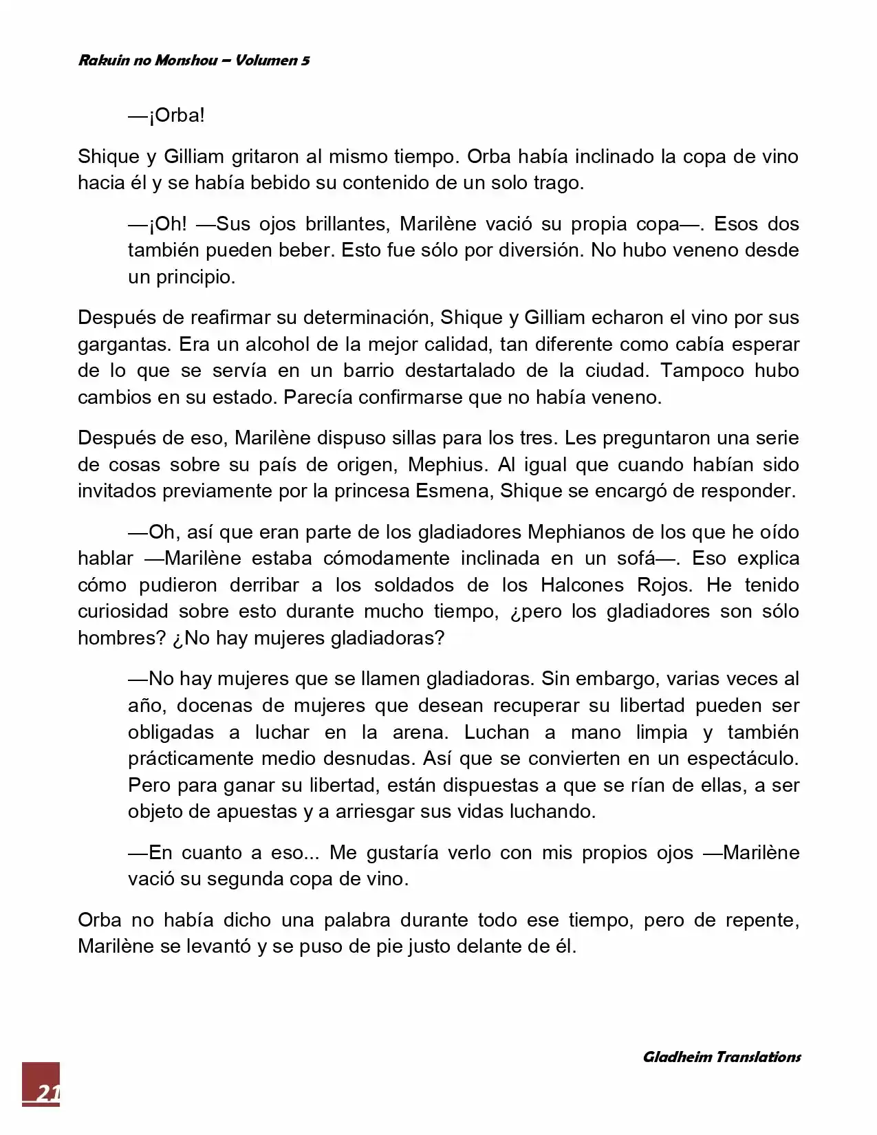 Rakuin No Monshou (Novela) - Capítulo 36 - Página 21 - LectorTMOo