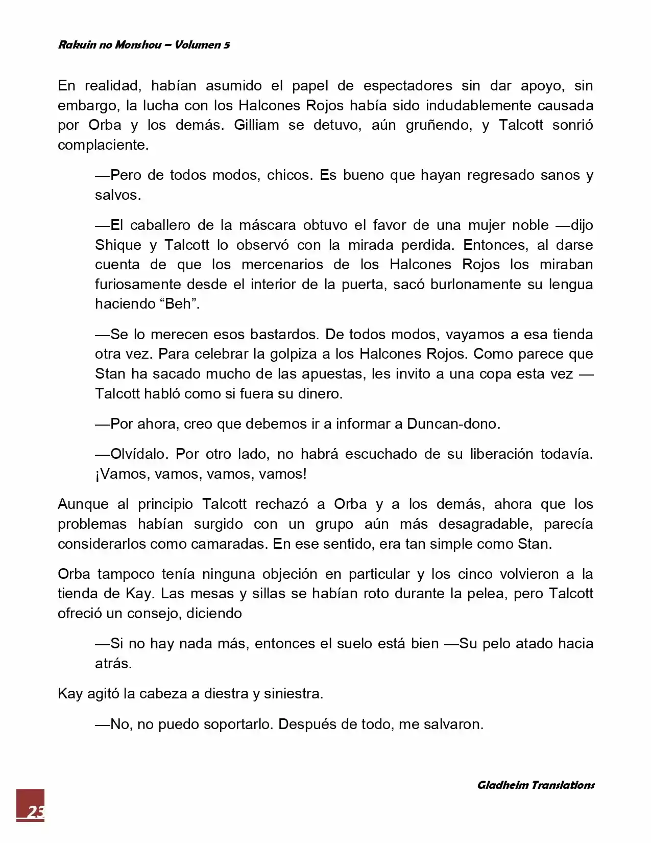 Rakuin No Monshou (Novela) - Capítulo 36 - Página 23 - LectorTMOo
